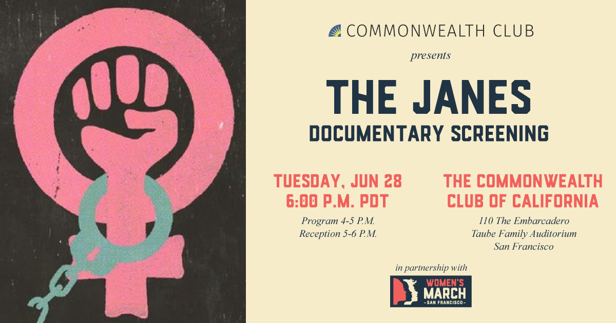 The Janes film screening and Panel Discussion