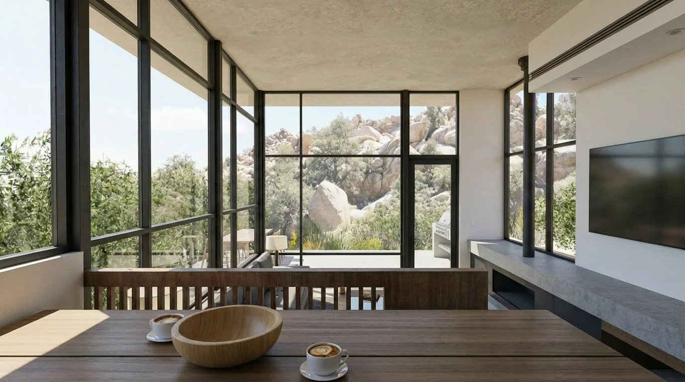  View From Dining Table 