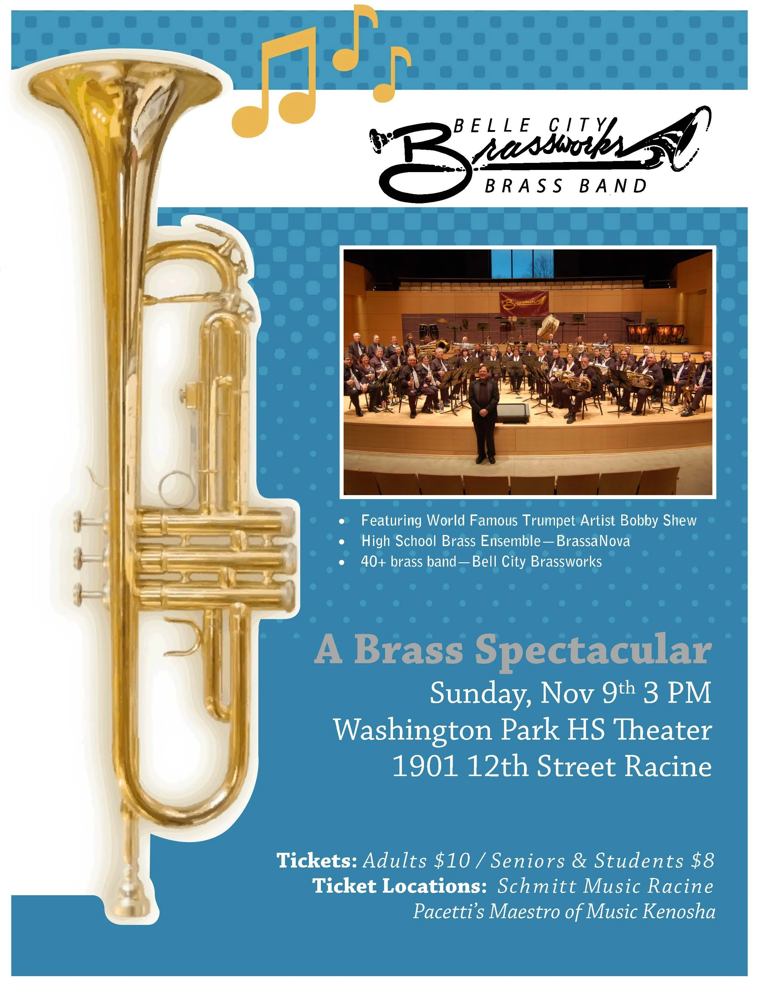 Belle City Brassworks Concert Posters