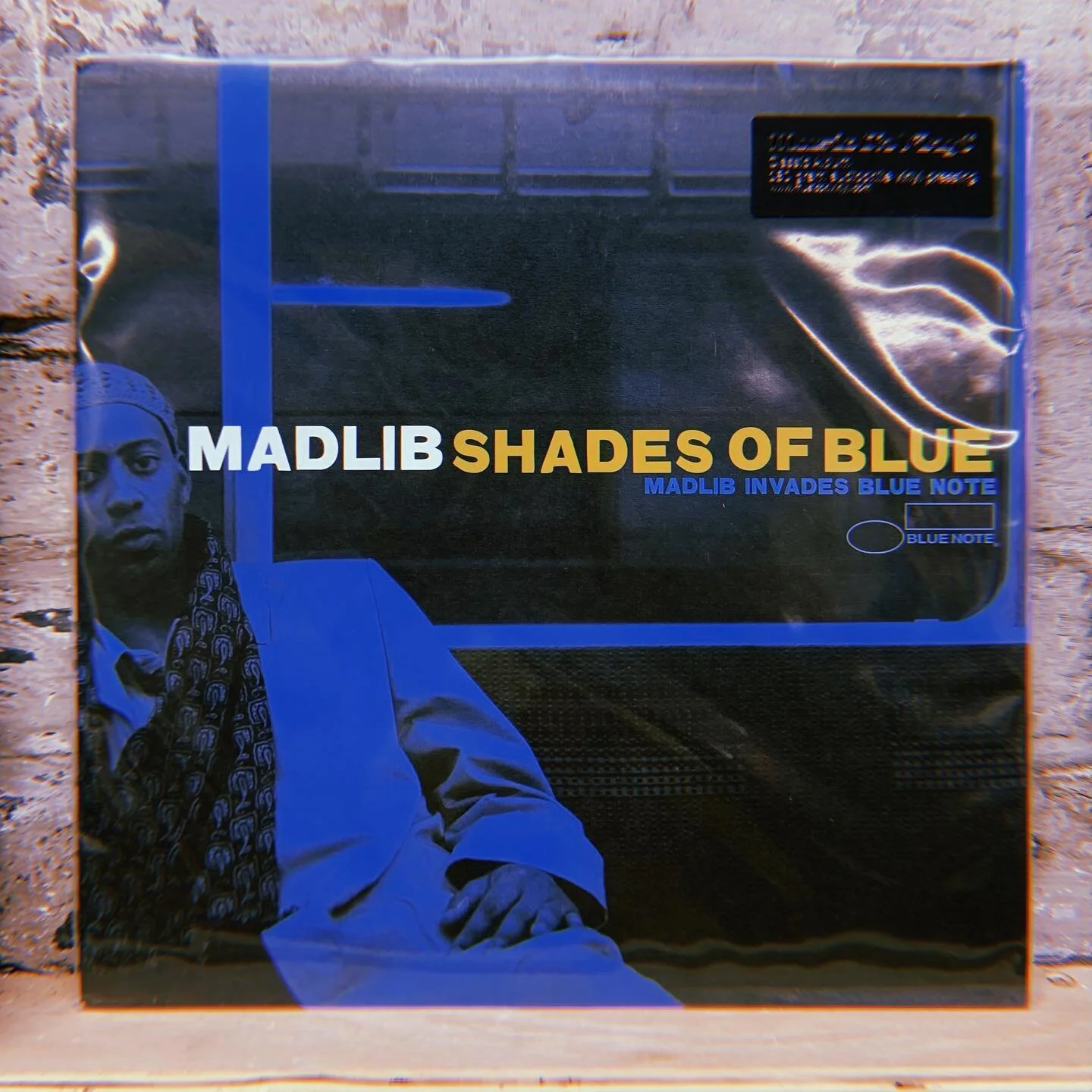 BACK IN STOCK 🌀🌀🌀 Madlib&rsquo;s &ldquo;Shades of Blue&rdquo;! If you haven&rsquo;t heard his takes on these classics from the Blue Note archives, you&rsquo;re missing out big time. Remixes of the stuff you love from Donald Byrd, Herbie Hancock, H