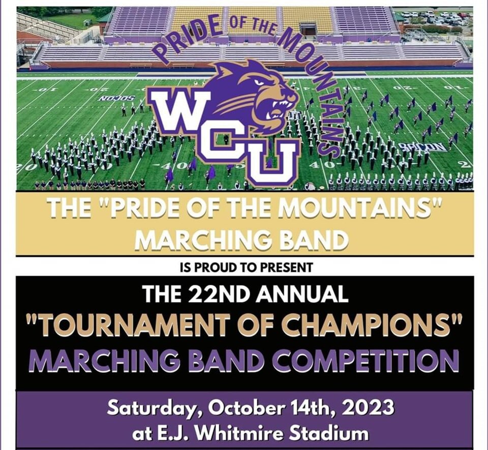 Did you see the news that The Band of Warriors is headed back to The Tournament of Champions at Western Carolina University this October!? On top of competing against some of the best bands in the Southeast, Fall is a beautiful time to visit the Smok