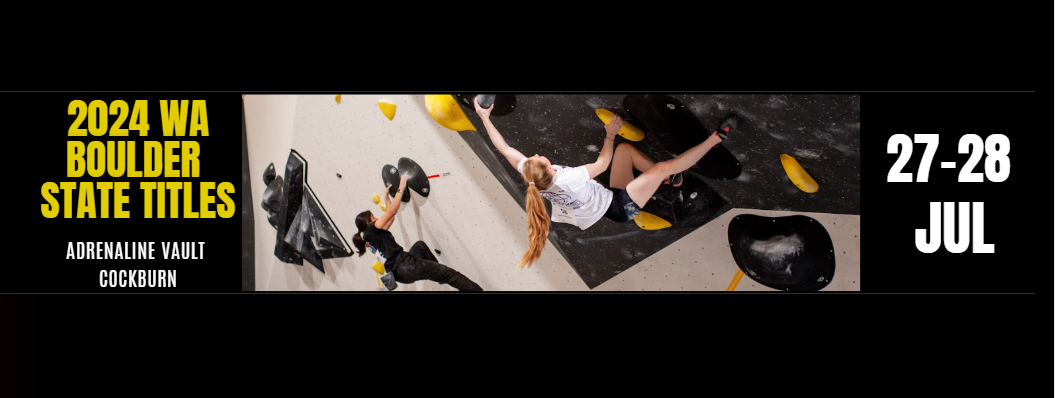 2024 WA Boulder State Titles