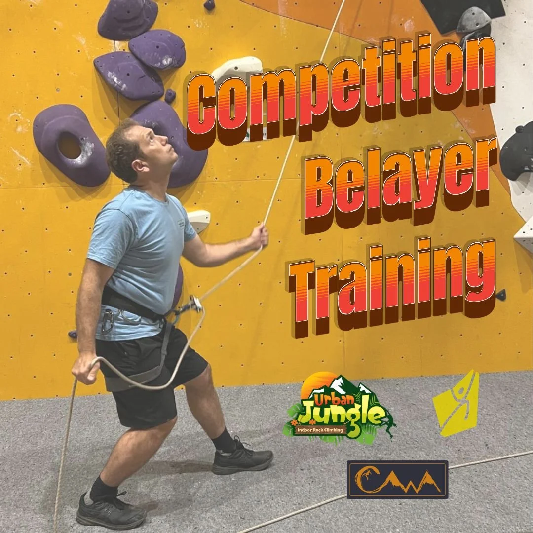 Competition Lead Belayer Training