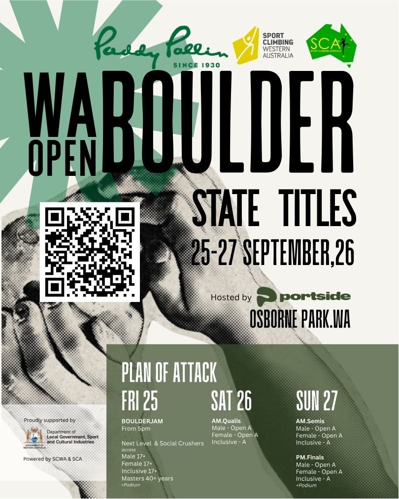 2026 Boulder National Cup &amp; WA Open Titles