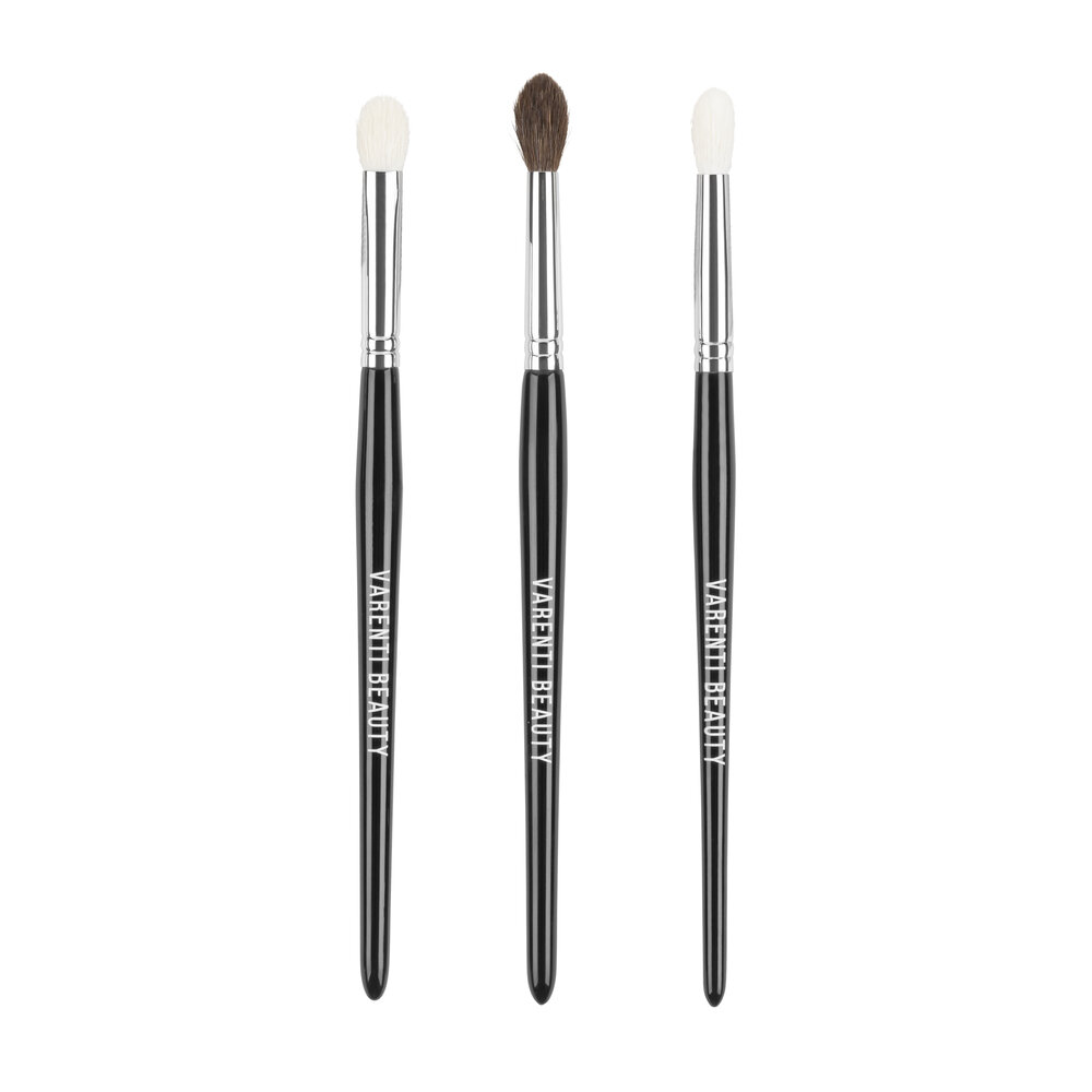 Bolver Eyeshadow Brushes - Designed for Flawless and Professional Eye Makeup application. Must-Have Brushes for Smoky Eyes, Blending and Detailing