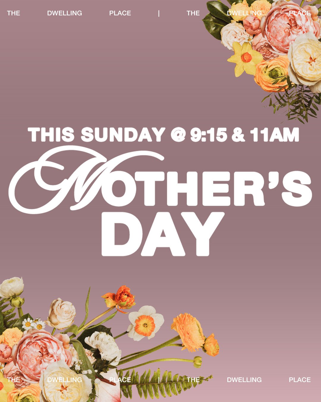 This Sunday we invite you to our Mother's Day service! Whether you are a mom, long to be a mom, are celebrating your own mom, or have grief surrounding the idea of motherhood, you are welcome here.
