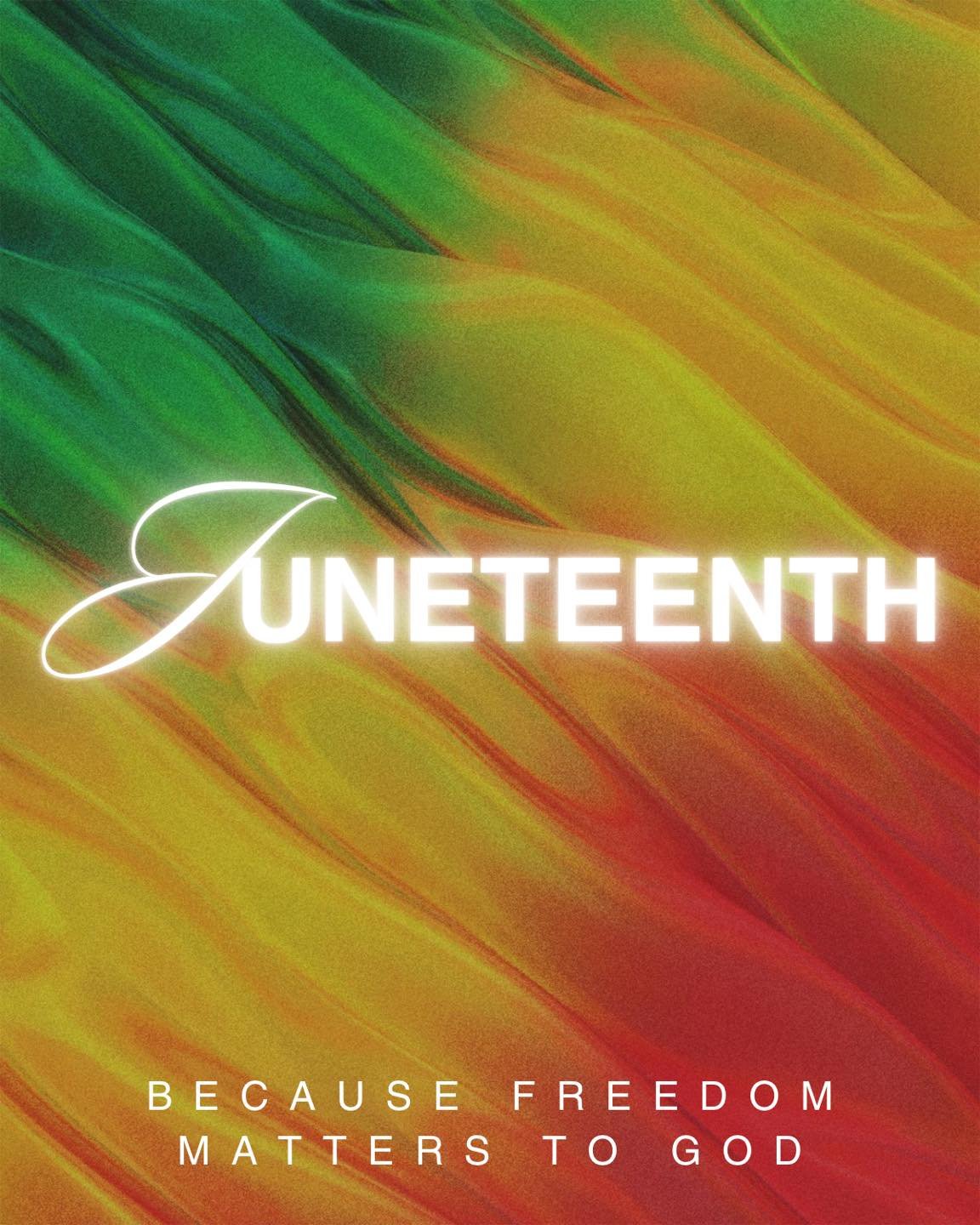 Today is Juneteenth &mdash; a day of freedom, justice, and gospel hope.

On June 19, 1865, news of emancipation finally reached the last enslaved Black Americans in Texas &mdash; two and a half years after the Emancipation Proclamation. Juneteenth is