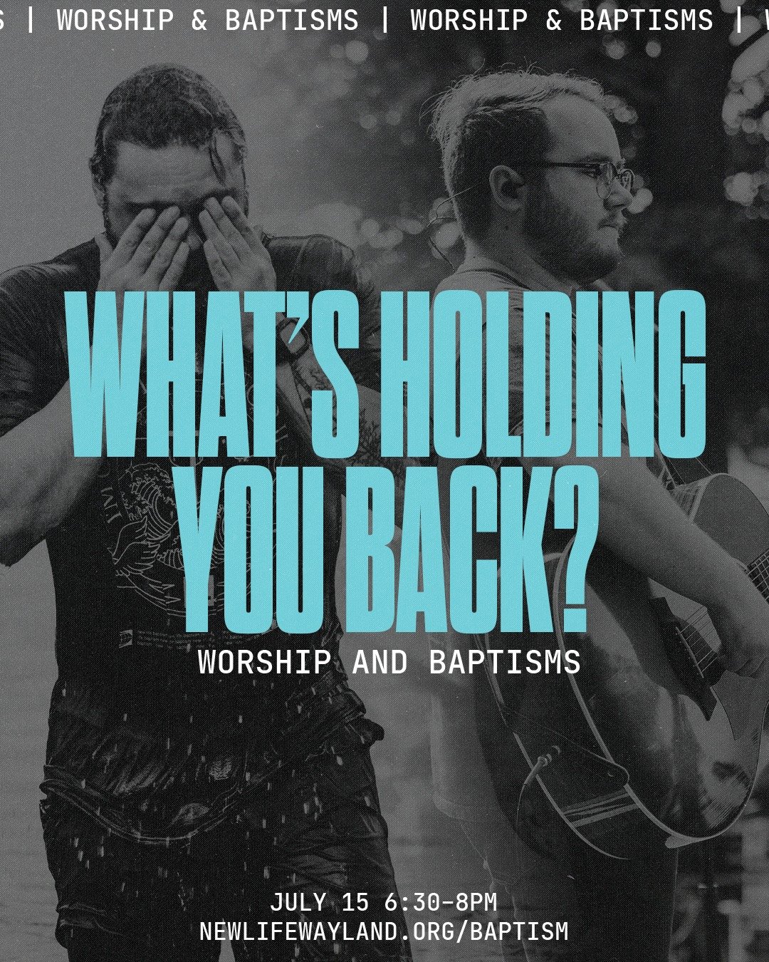 Still on the Fence About Baptism?

Maybe you&rsquo;ve been following Jesus for a while, but never took the step.
Maybe you&rsquo;re afraid you&rsquo;re not &ldquo;ready enough.&rdquo;
Maybe you're waiting for a sign.

This is it.

Baptism isn&rsquo;t