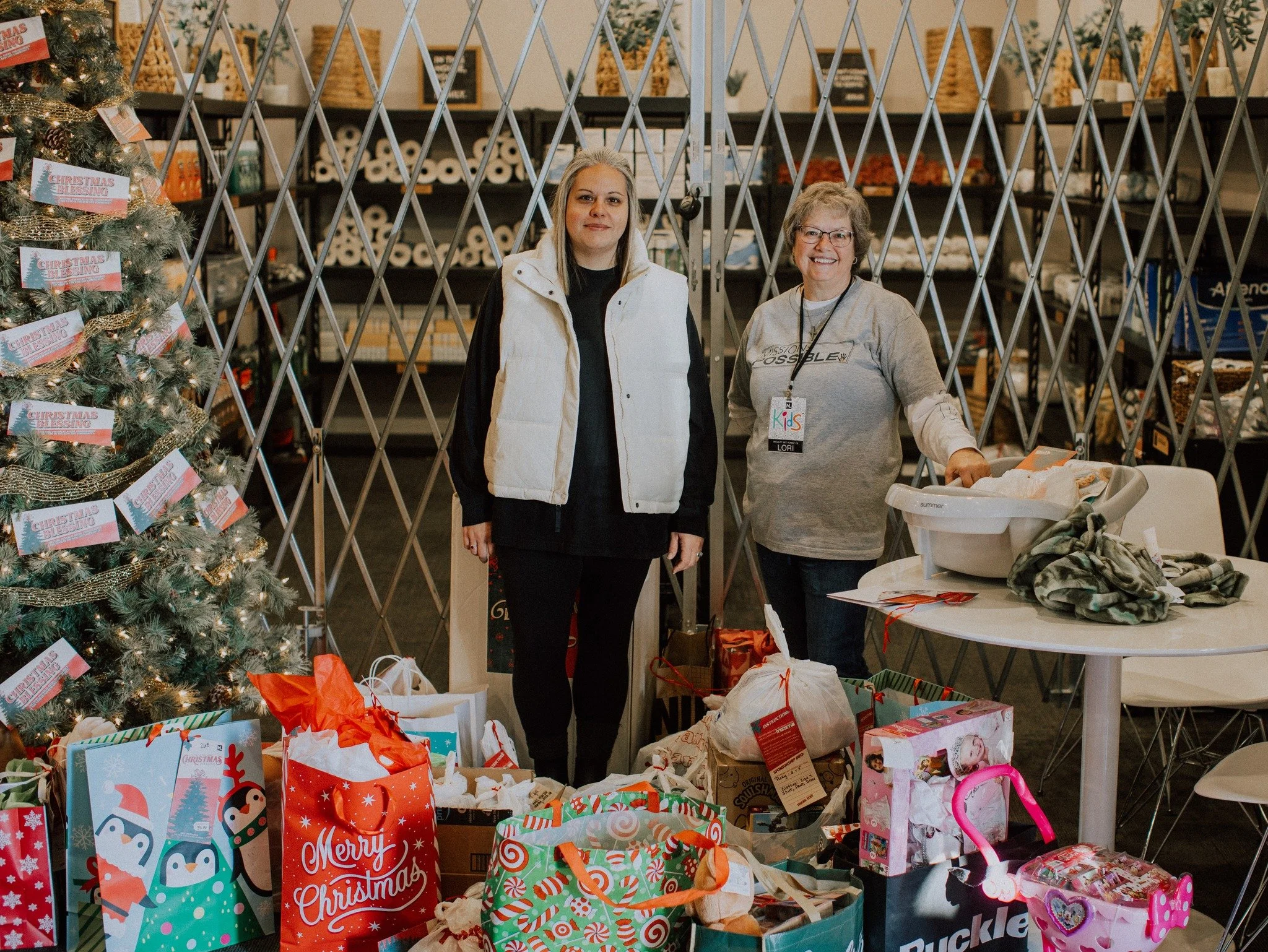 We are completely overwhelmed in the best way. ❤️🎄 New Life, you stepped up in a huge way this year and sponsored TWICE as many kids through Christmas Blessing!

Because of your generosity, we&rsquo;ll be able to welcome families with warmth, dignit