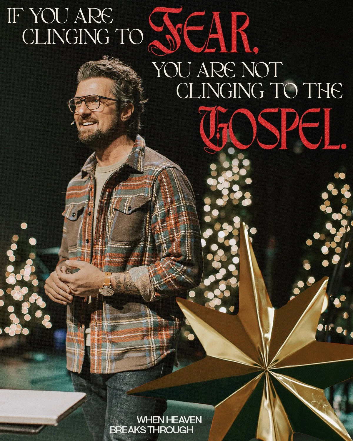 If fear wasn&rsquo;t a factor, what step would you take with God this Christmas?

And the angel said to them, &ldquo;Fear not, for behold, I bring you good news of great joy that will be for all the people. For unto you is born this day in the city o