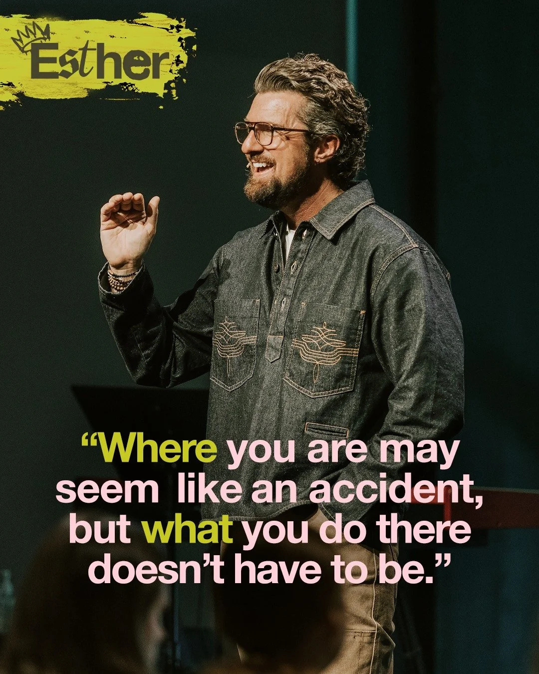 We will never be ready for where God wants to take us if we are not faithful where we already are. 

What does faithfulness look like where you are now?