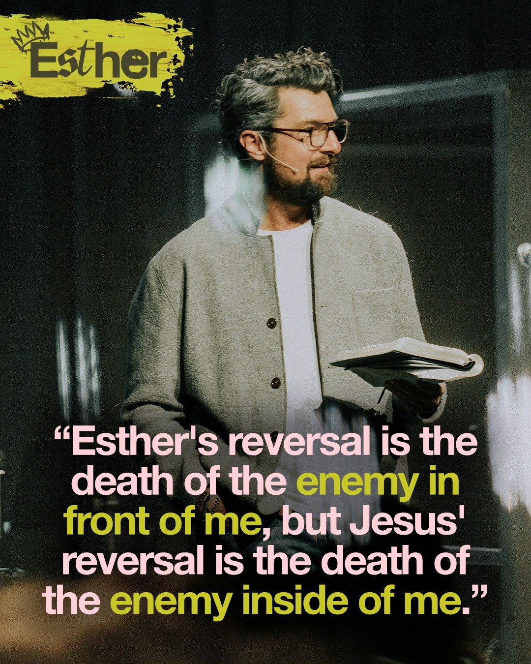 Haman was shamed publicly by a king&rsquo;s decree. 
Jesus was shamed publicly by a governor&rsquo;s decree. 

Haman was hung on the tree intended for Mordecai. 
Jesus was hung on the tree intended for me.

Haman&rsquo;s curse brought life to many. 
