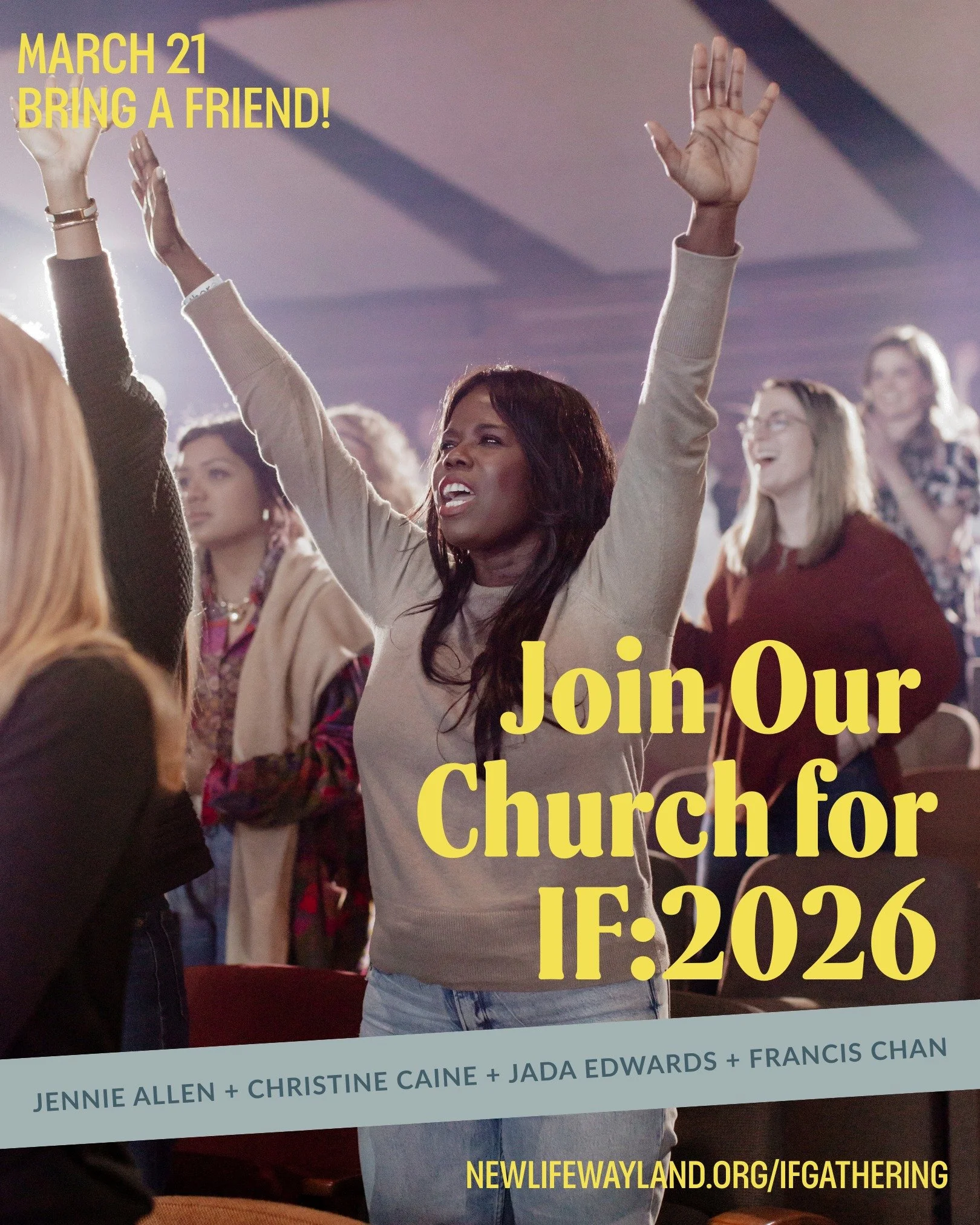 ✨ Ladies, you&rsquo;re invited! ✨

We would love for you to join us for a global gathering where women come together to be equipped, discover the next steps in their calling, and be sent out to make disciples.

🗓 March 21 from 9AM-Noon

Join us for 