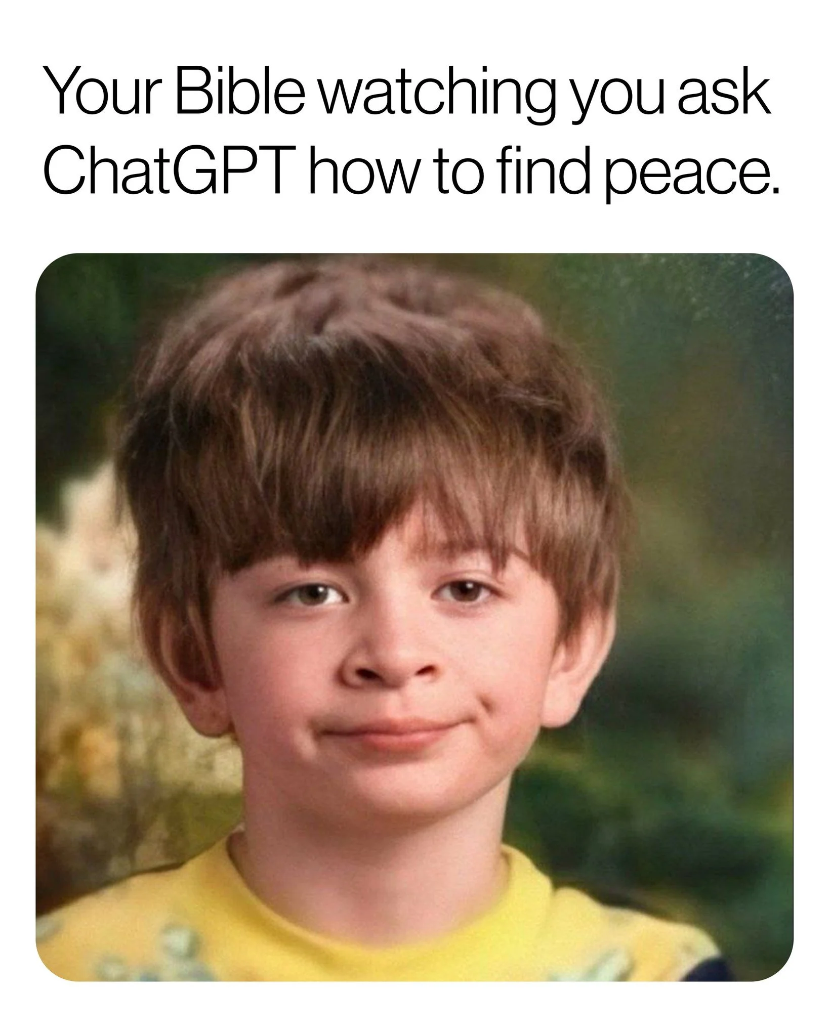 It's funny because it's true...