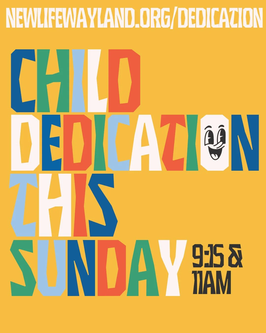 Have you noticed there are a TON of new little ones around New Life? 💛 

This Sunday, we&rsquo;ll gather to dedicate those little ones to the Lord and commit, as families and a church, to help them grow up knowing Jesus. If you&rsquo;ve been thinkin