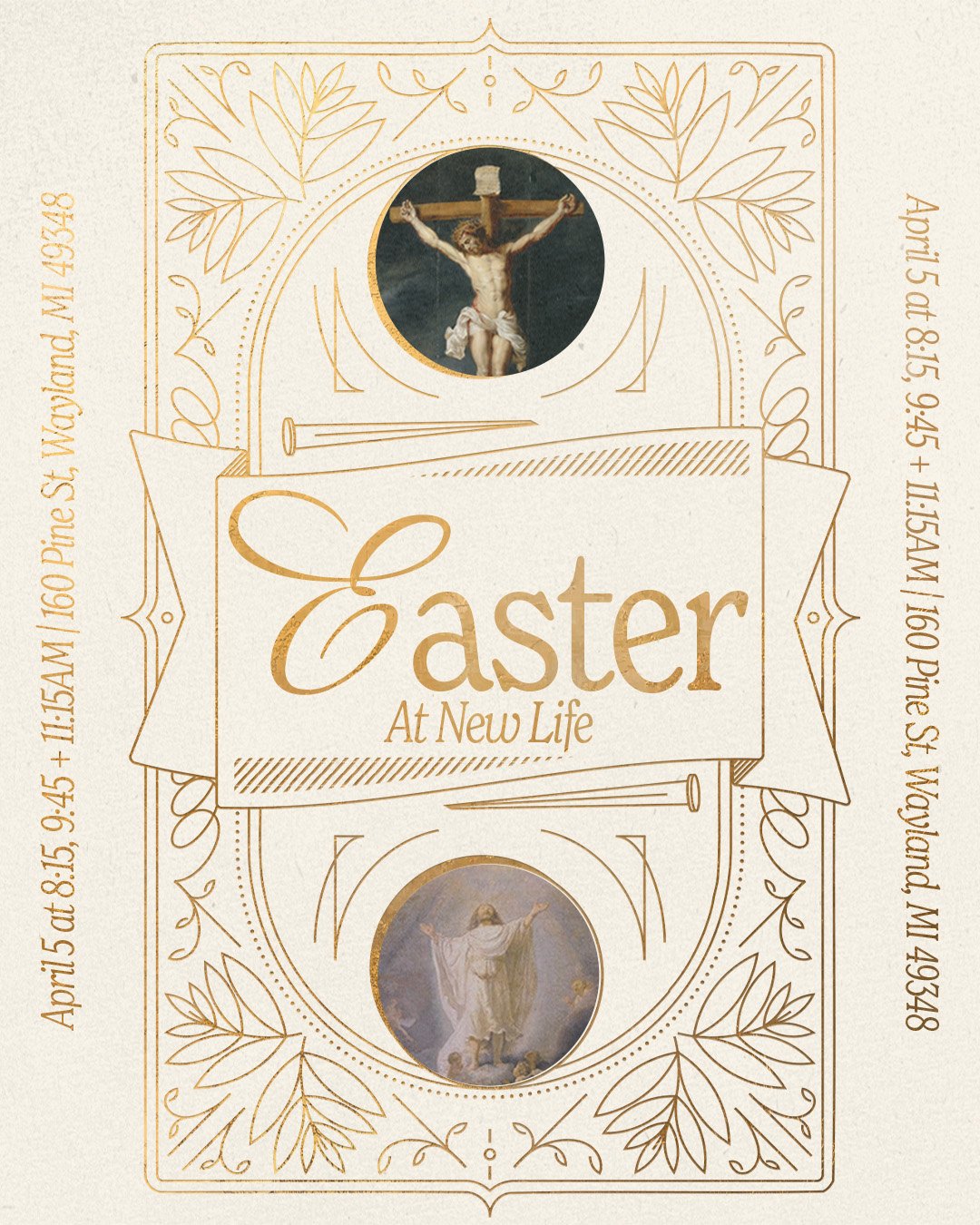 Some of us show up to Easter full of faith.
Some of us show up full of questions.

Both belong.

Come experience a morning about new beginnings...real ones, not the Instagram kind.

April 5 | 8:15, 9:45, 11:15
Breakfast at 8:15 &bull; Kids Ministry a