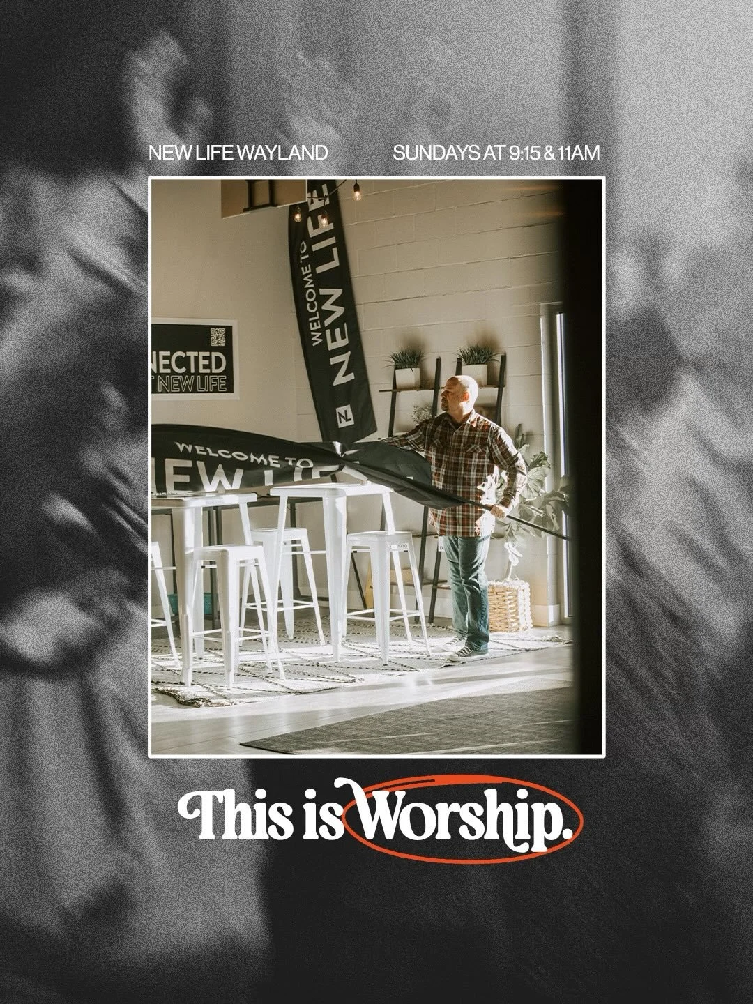 And whatever you do, in word or deed, do everything in the name of the Lord Jesus, giving thanks to God the Father through him. Colossians 3:17

Church! Tomorrow we gather for baptisms, worship, community, and the Word! We are continuing our series &