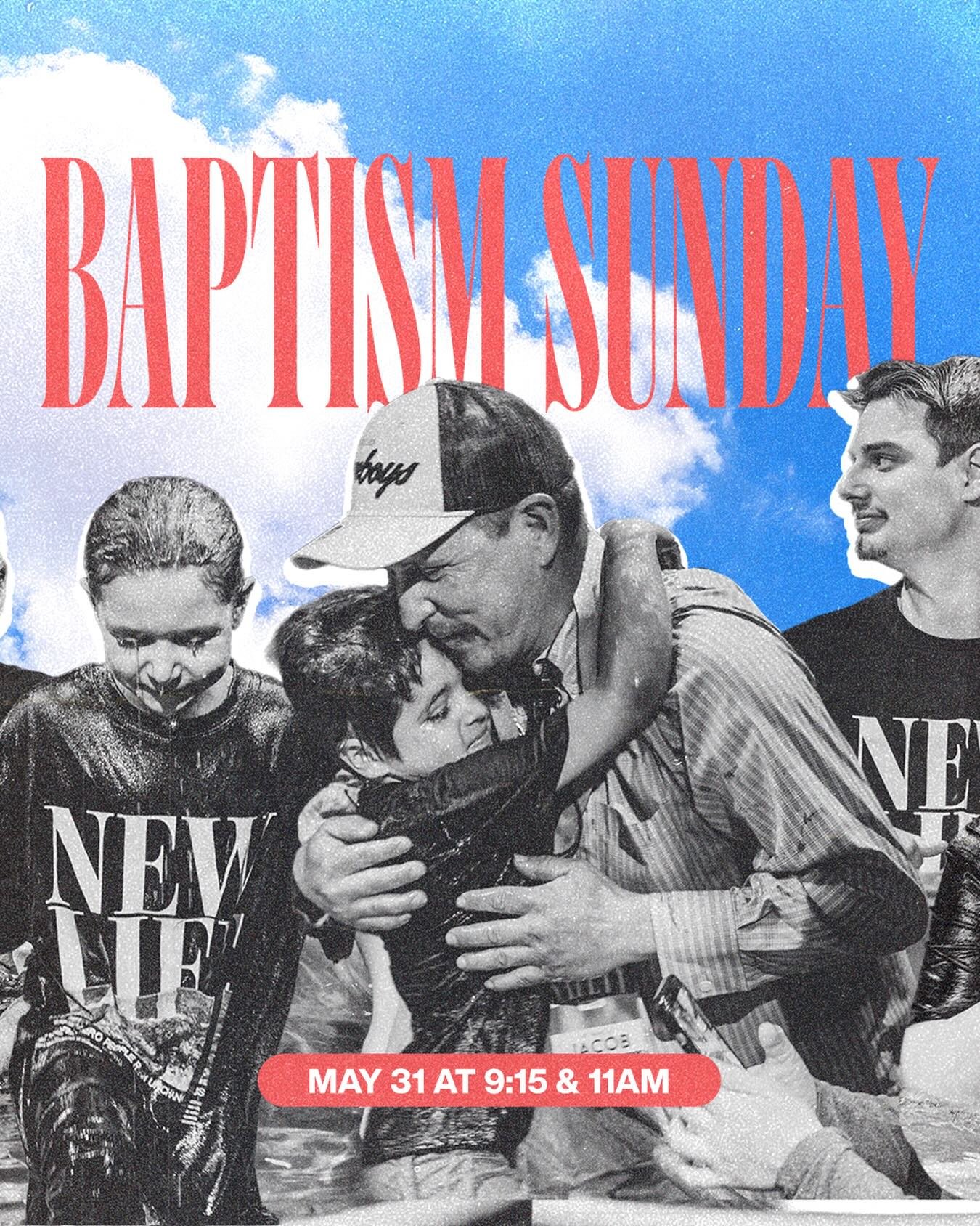 If you were sitting in one of our Baptism services in April and had that moment where you thought, &ldquo;I think I&rsquo;m supposed to get baptized&rdquo;&hellip; but didn&rsquo;t move on it, we&rsquo;ve been praying for you.

You felt it, it was re