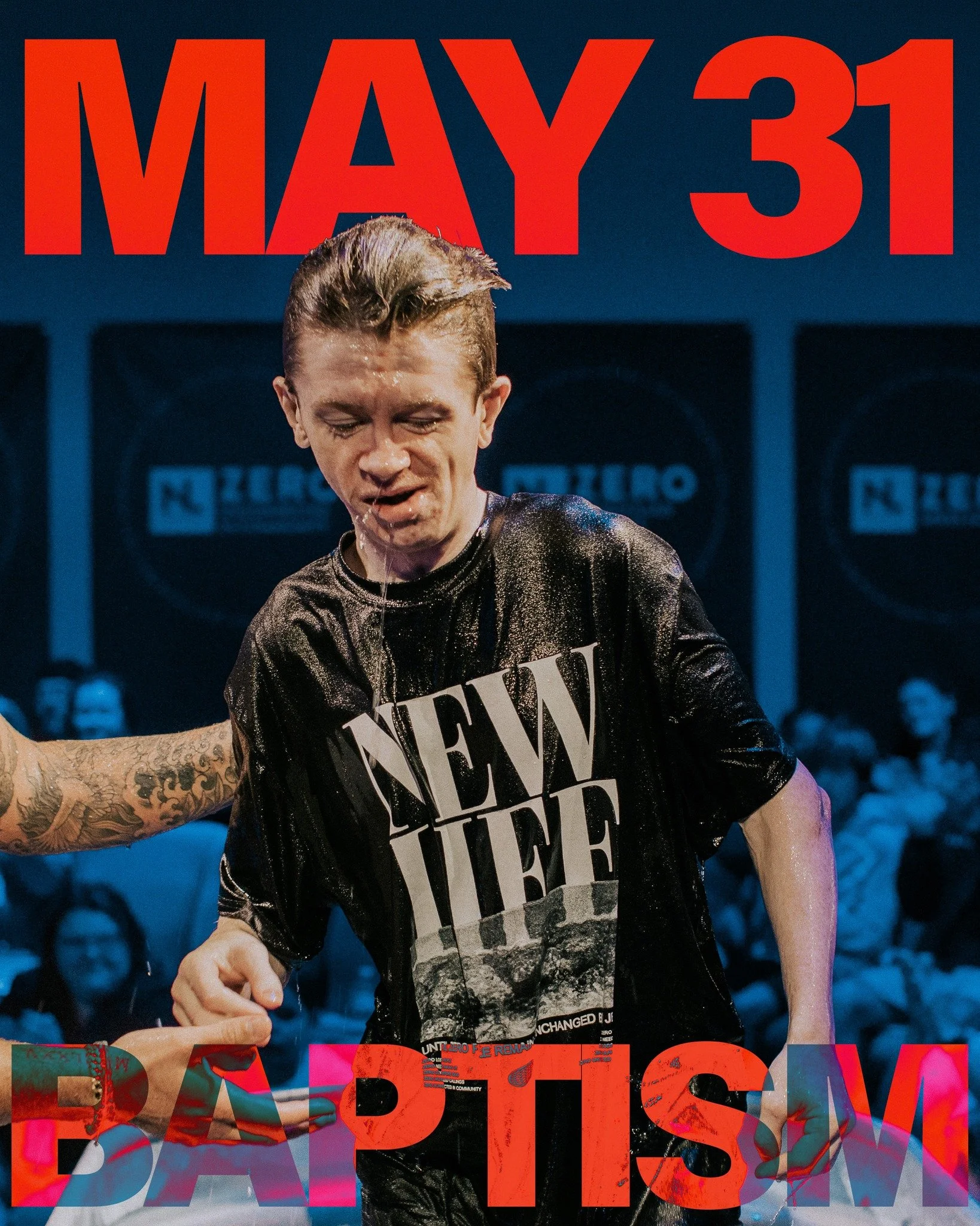 "And now what are you waiting for? Get up, be baptized and wash your sins away, calling on his name." Acts 22:16

May 31... Our next Baptism Sunday!

newlifewayland.org/baptism