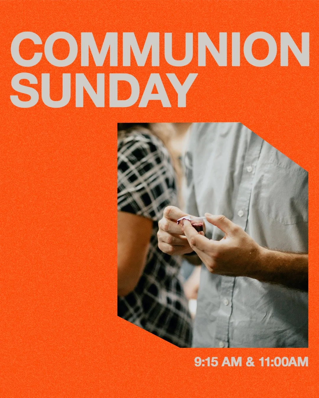 The scandal of Jesus' table is not who he keeps out, but who he invites in. 

Tomorrow we "proclaim the Lord's death until he comes" by celebrating Communion. Join us as we continue our series on the 10 Commandments, gather to worship Jesus