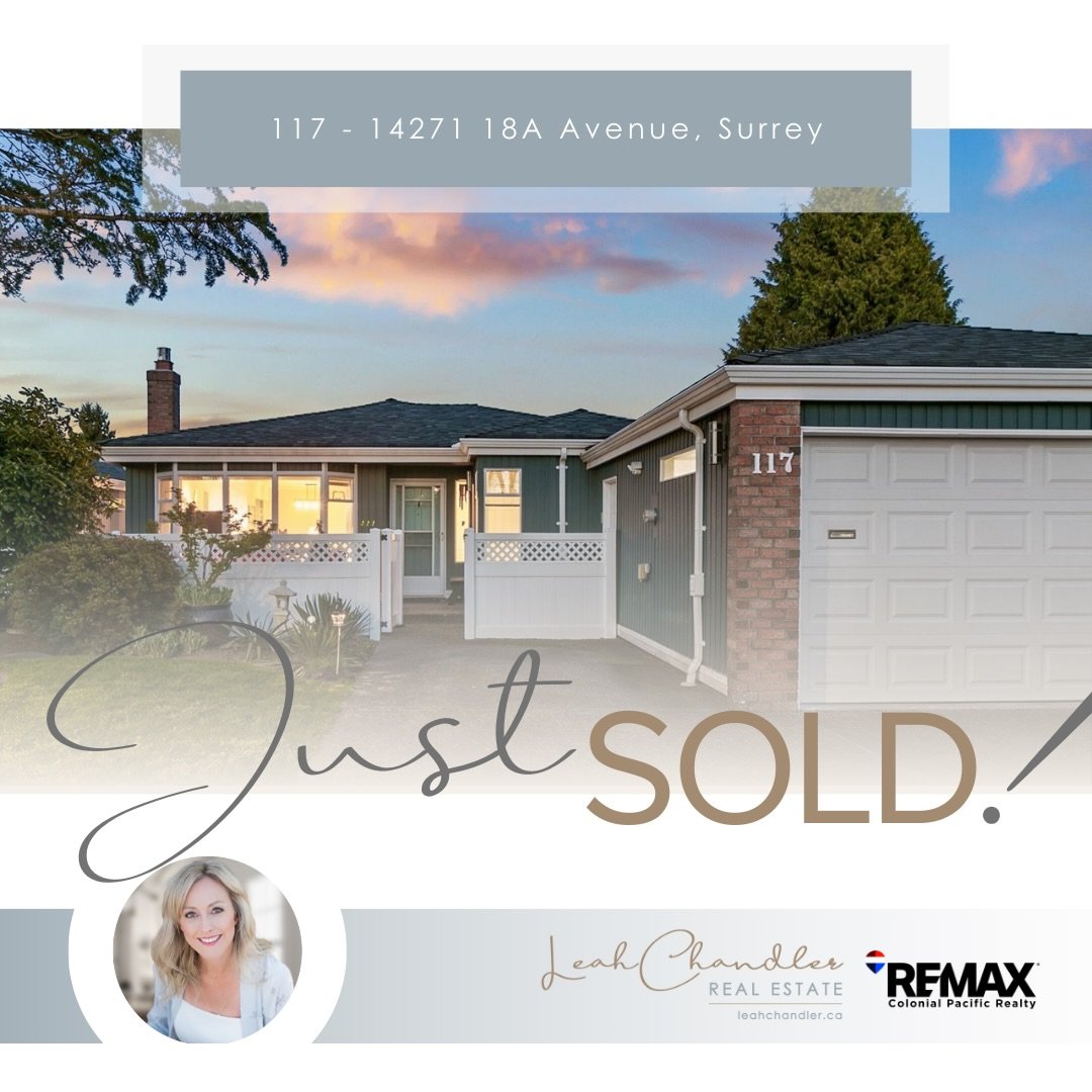 ✨ Just Sold ✨

Ending 2025 on a high note 🙌 A big congratulations to my client on the successful sale of his end-unit rancher in the Ocean Bluff complex! 🏡

This sale was truly a journey, one that reflected the experience of many sellers this year 