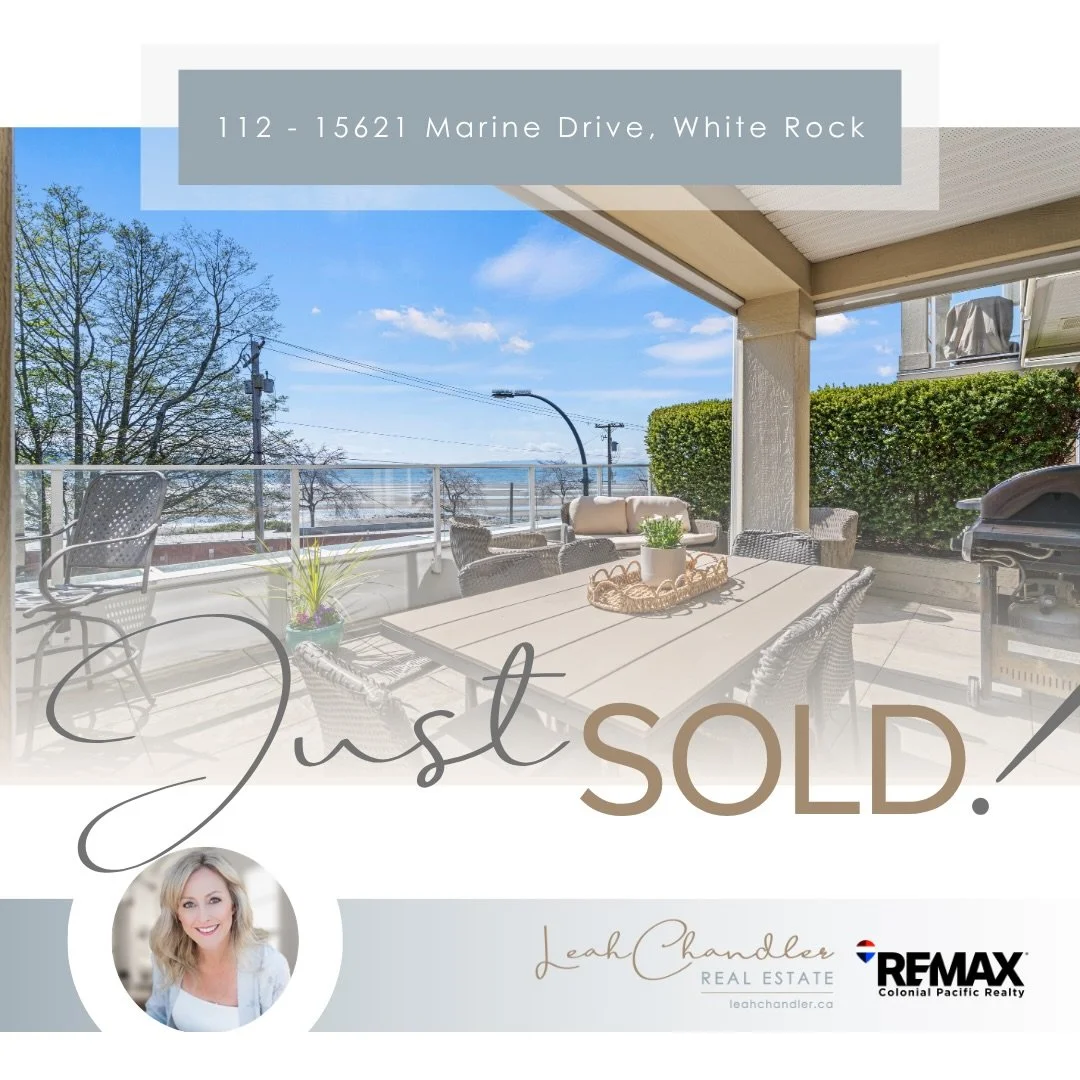 ✨ Just Sold ✨

Congratulations to my seller, B, on the quick sale of his beautiful White Rock condo! 🥂 

I had a feeling this one wouldn&rsquo;t last long 😎 With its updated finishes, unbeatable location, and that show-stopping patio, it didn&rsquo