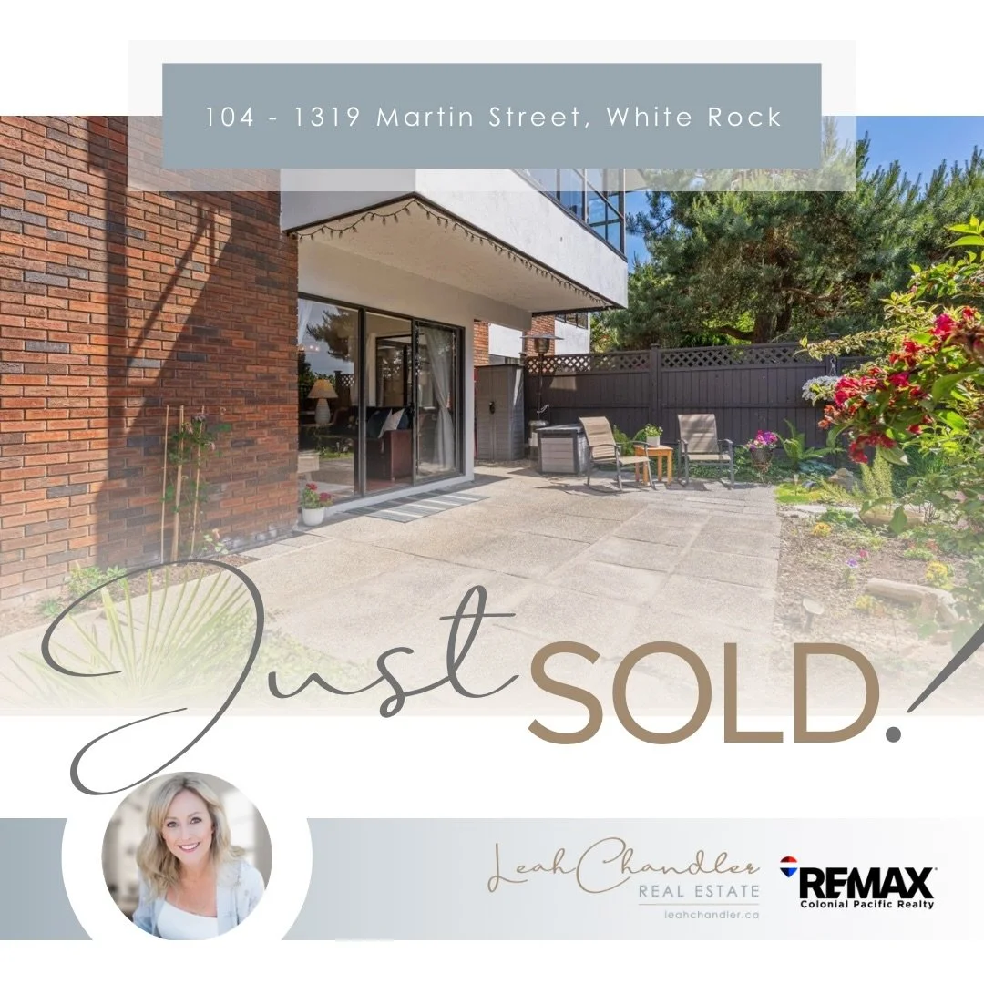 ✨ Just Sold ✨

Congratulations to my Seller on the successful sale of his beautiful White Rock home! 🥂

This ground-floor condo stood out with features that are truly hard to find - here&rsquo;s what the buyer loved most:

🌿 The incredible outdoor 