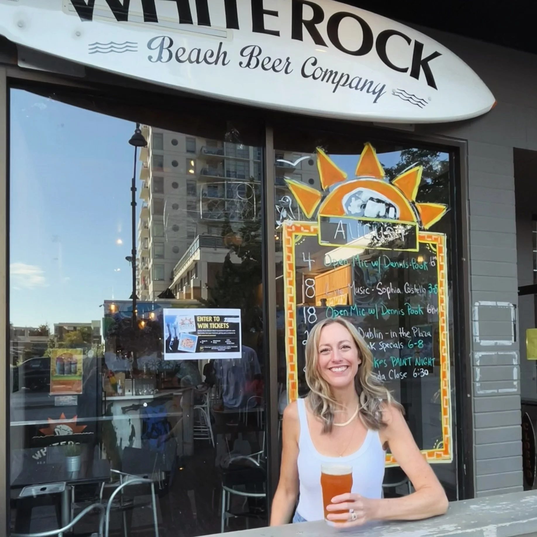 The White Rock Craft Beer Festival has officially hit YEAR SIX ✨and I&rsquo;m so happy to be sponsoring it for the sixth year in a row 🎉

It all started with craft beer 🙌, but six years in, there&rsquo;s a little something for everyone: 
 🍺 Craft 