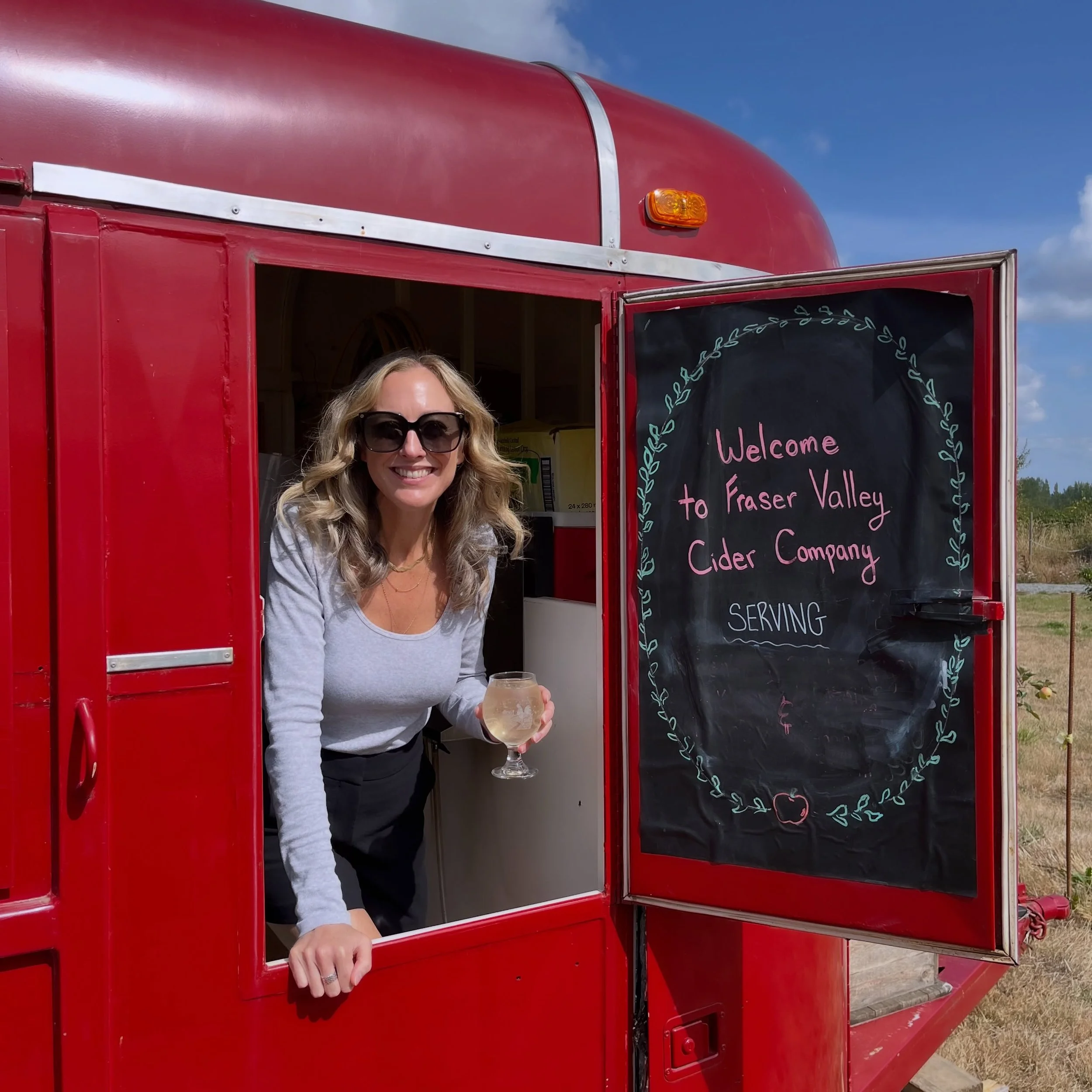 ⏳ 5 DAYS TO GO!

The countdown is officially on, and my tour leading up to the White Rock Craft Beer Festival continues! For my next stop, I visited Fraser Valley Cider 🍎

Did you know they grow 40 varieties of heritage apples right on their 12.5-ac