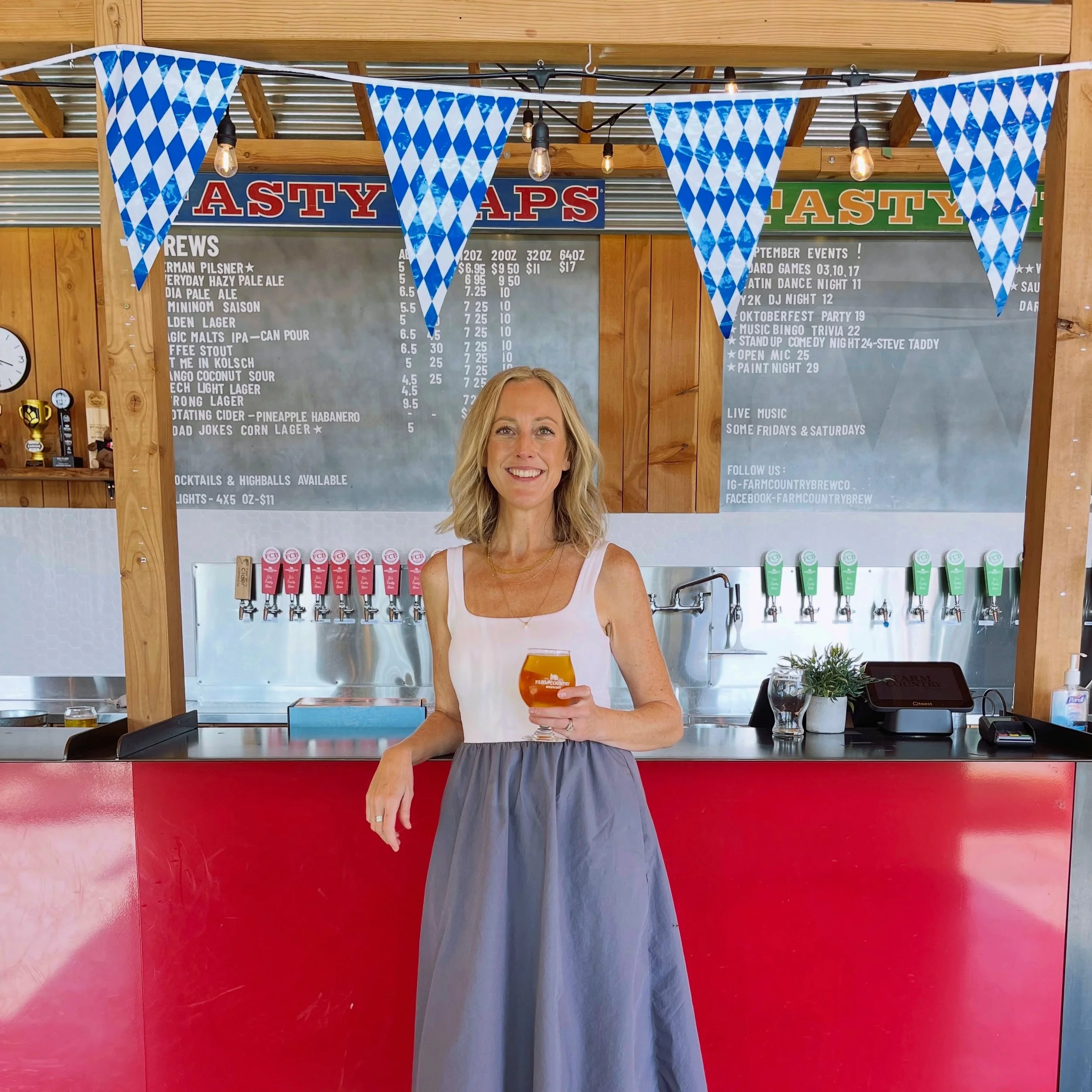 1️⃣ DAY TO GO &mdash; DOUBLE FEATURE: PART 2!

Okay, one more stop today before we officially hit the finish line tomorrow! 🏁

My second stop of the day was Farm Country Brewing in Langley 🤠 Walking in, I immediately felt like I had stepped into a 