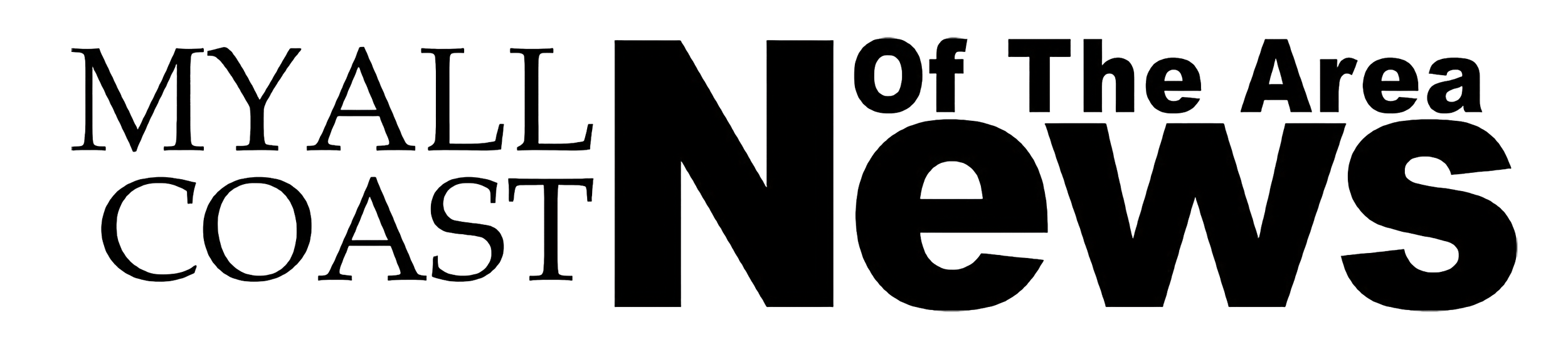 Logo for the All in the Area Coast News.