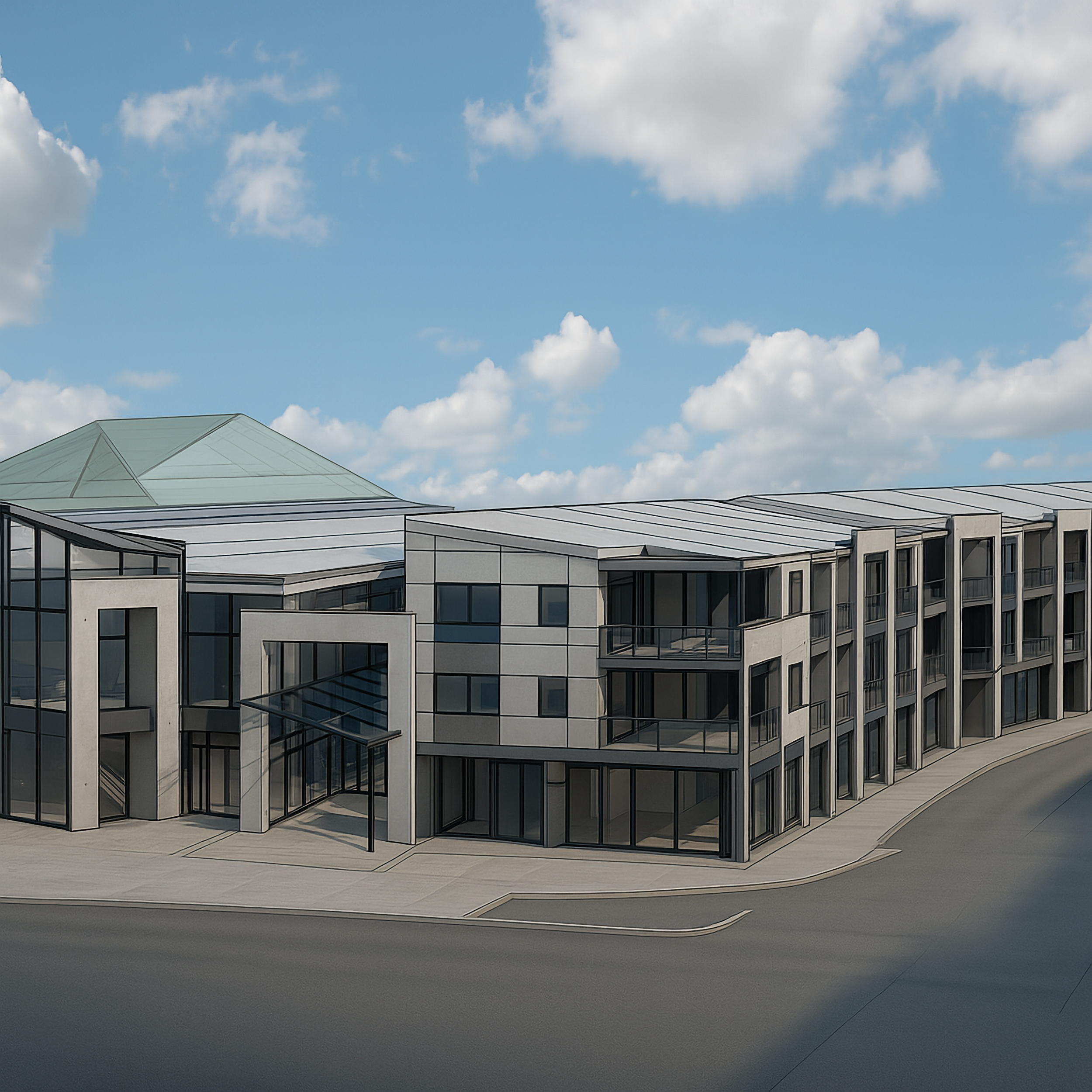 kildare road render hd .png