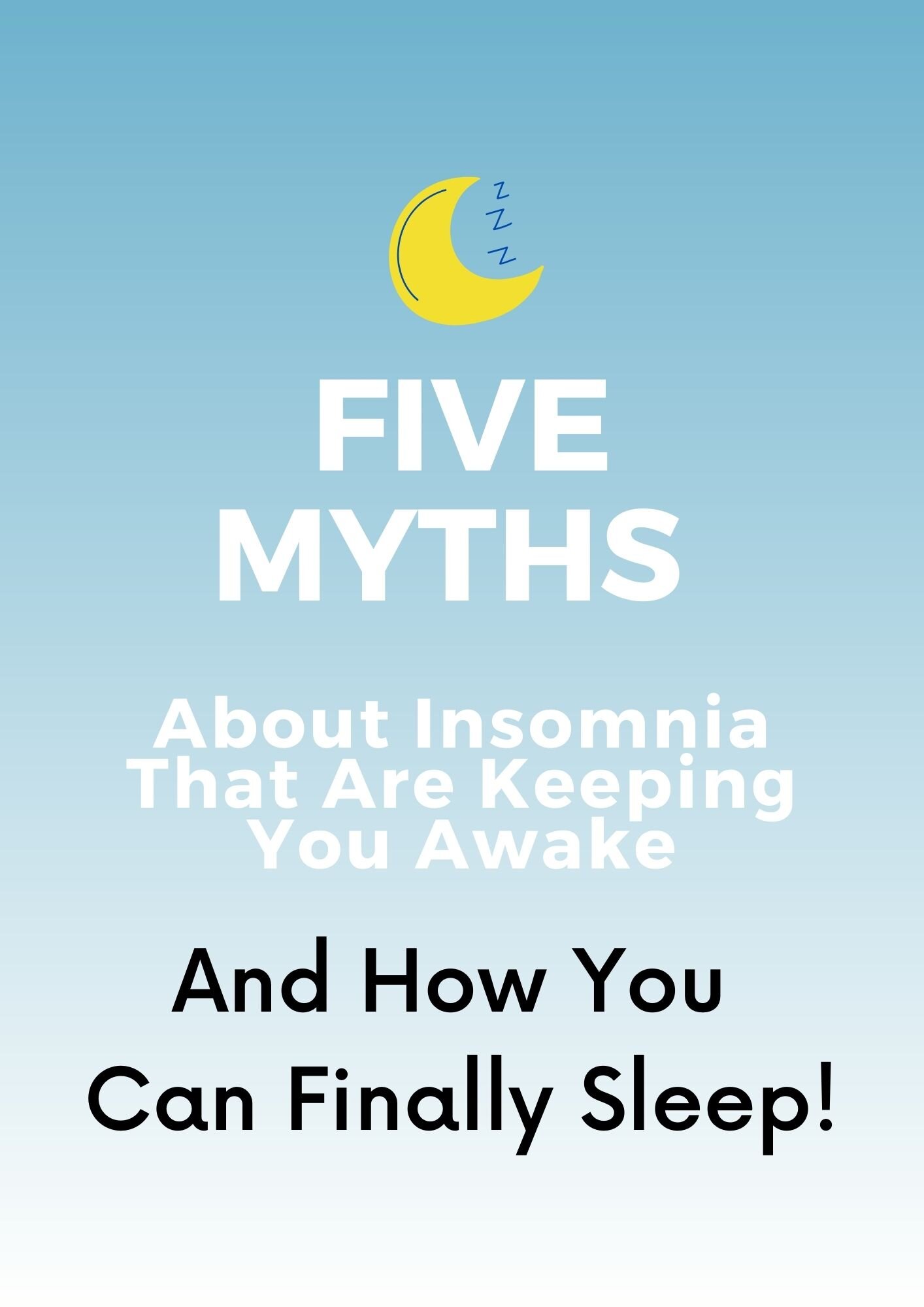 how to fall asleep when you can't