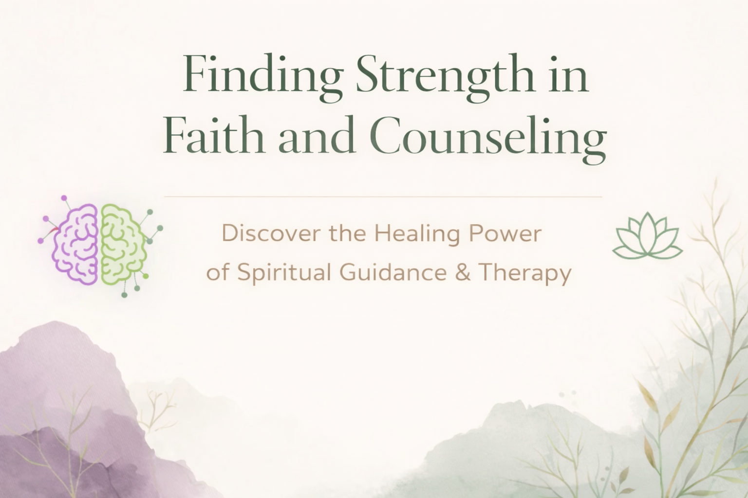 Christian Therapist in Houston: Finding Strength in Faith and Counseling