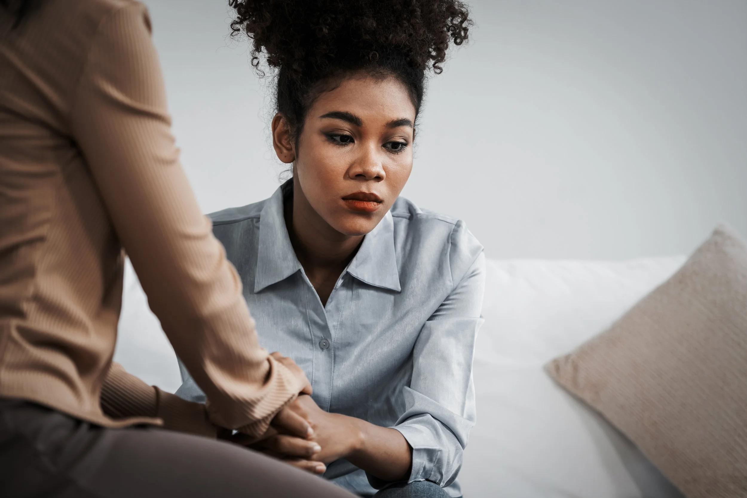 women with anxiety seeking Houston therapist