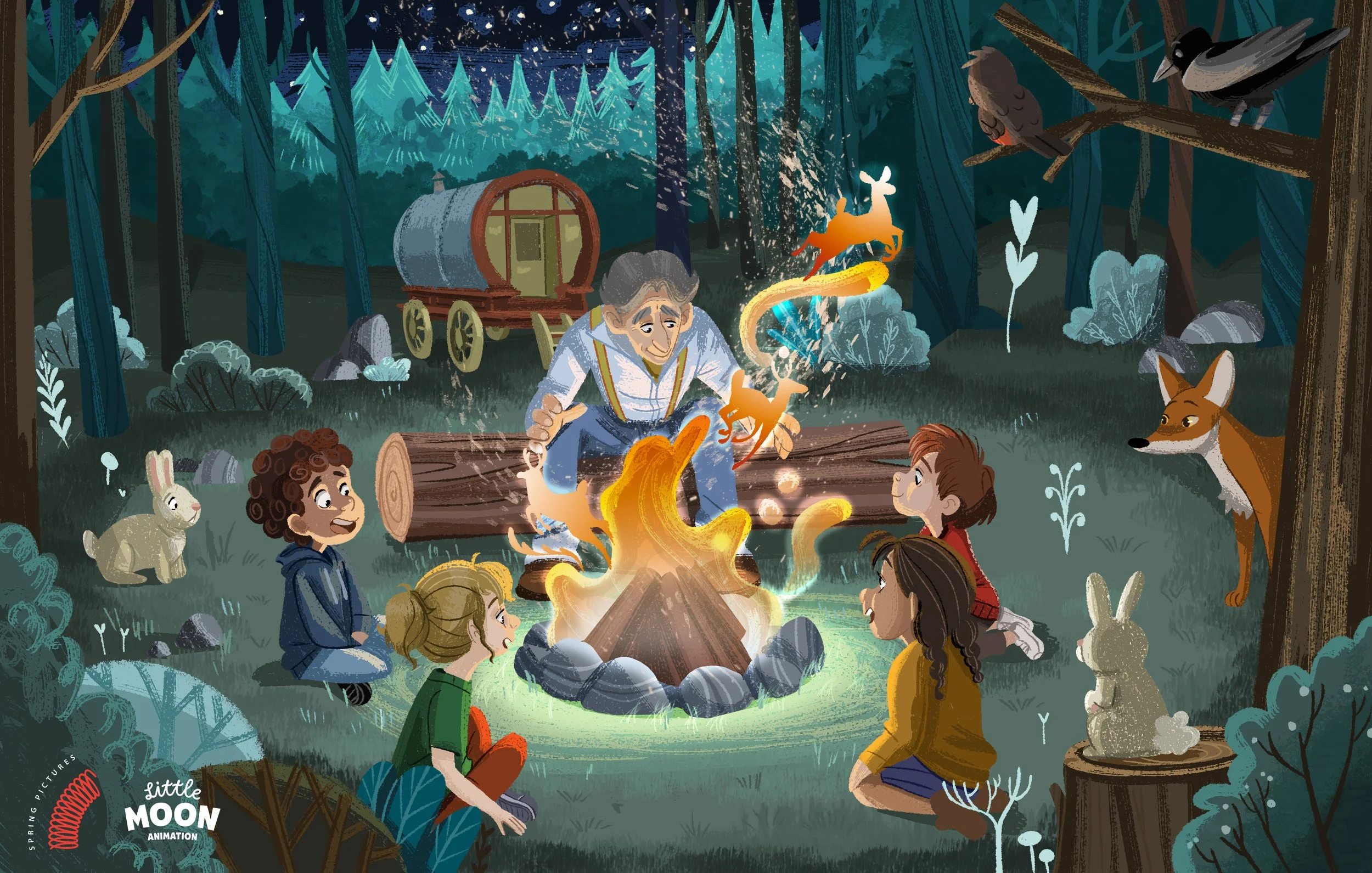 Brand New Animated TV Special in development based on Romani storyteller’s unique repertoire