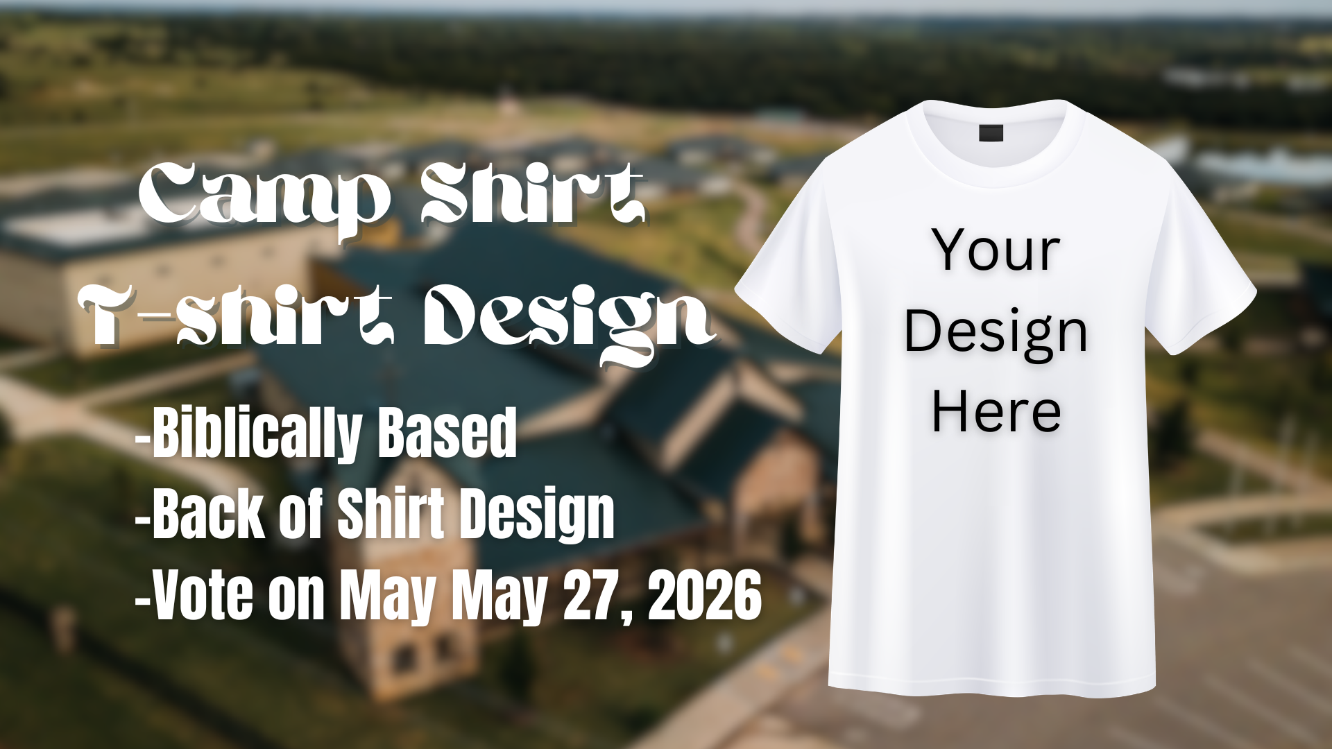 Youth Camp T- Shirt Contest 2026