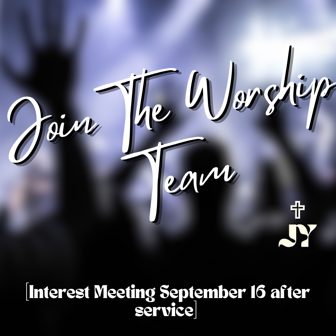 Worship Team Interest Meeting