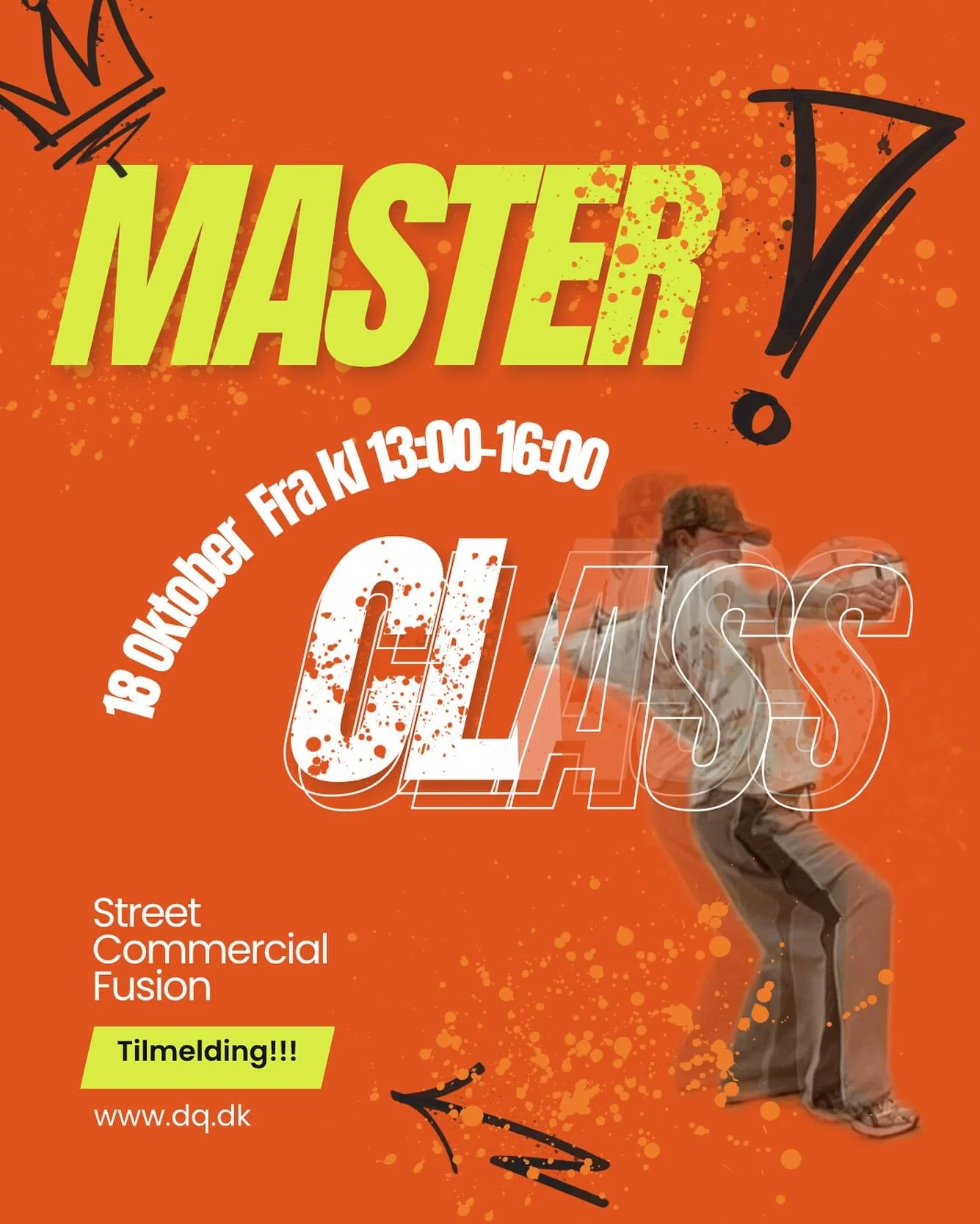 🚨 MASTERCLASS ALERT 🚨
Efter&aring;rsferien blir&rsquo; ikke chill &ndash; den blir&rsquo; 🔥Kunne du t&aelig;nke dig at udfordre dig selv, f&aring; lidt sved p&aring; panden og f&aring; danset lidt i efter&aring;rsferien?🤩
Tre stilarter. Tre koreo