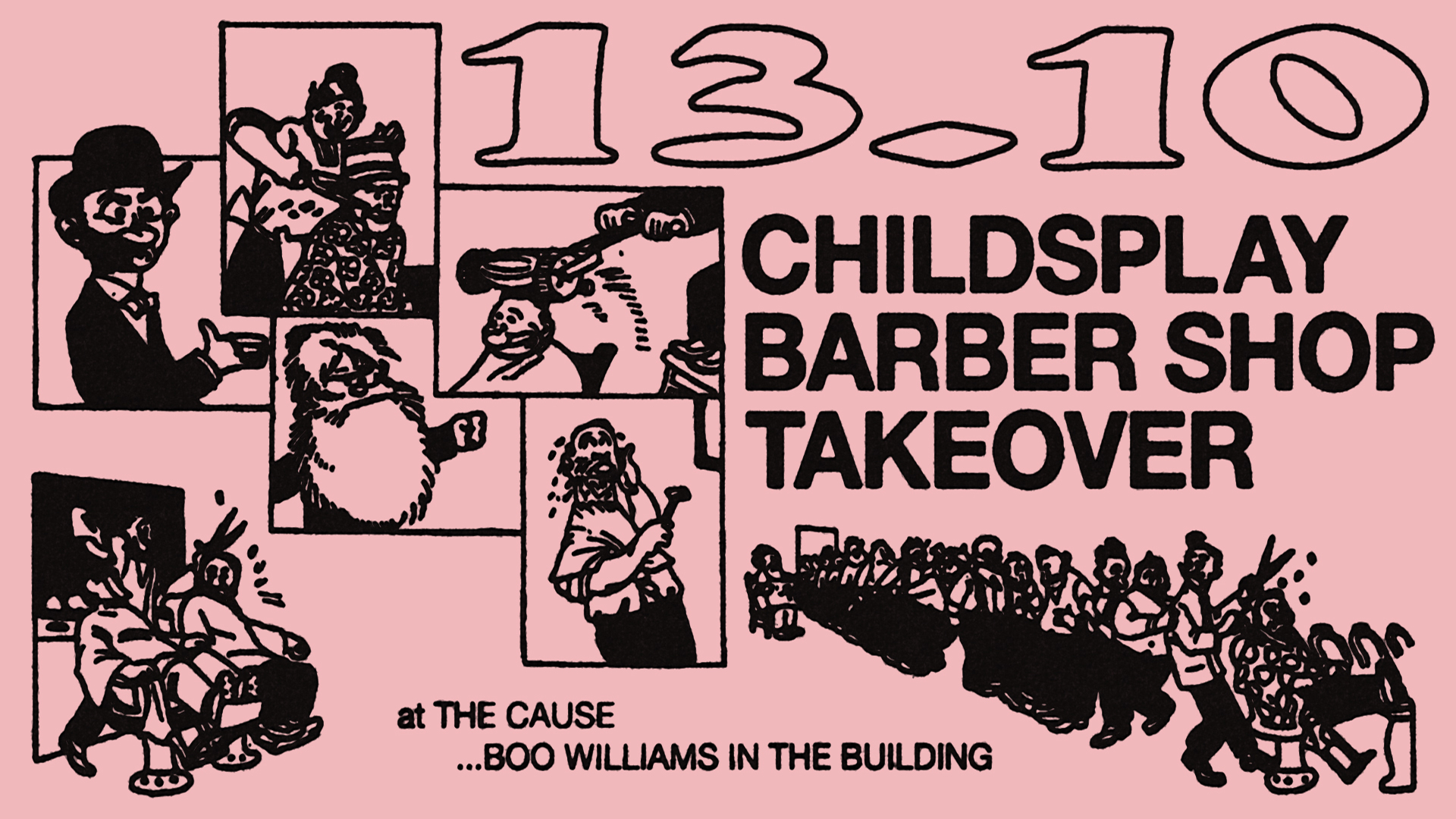 BARBER SHOP TAKEOVER