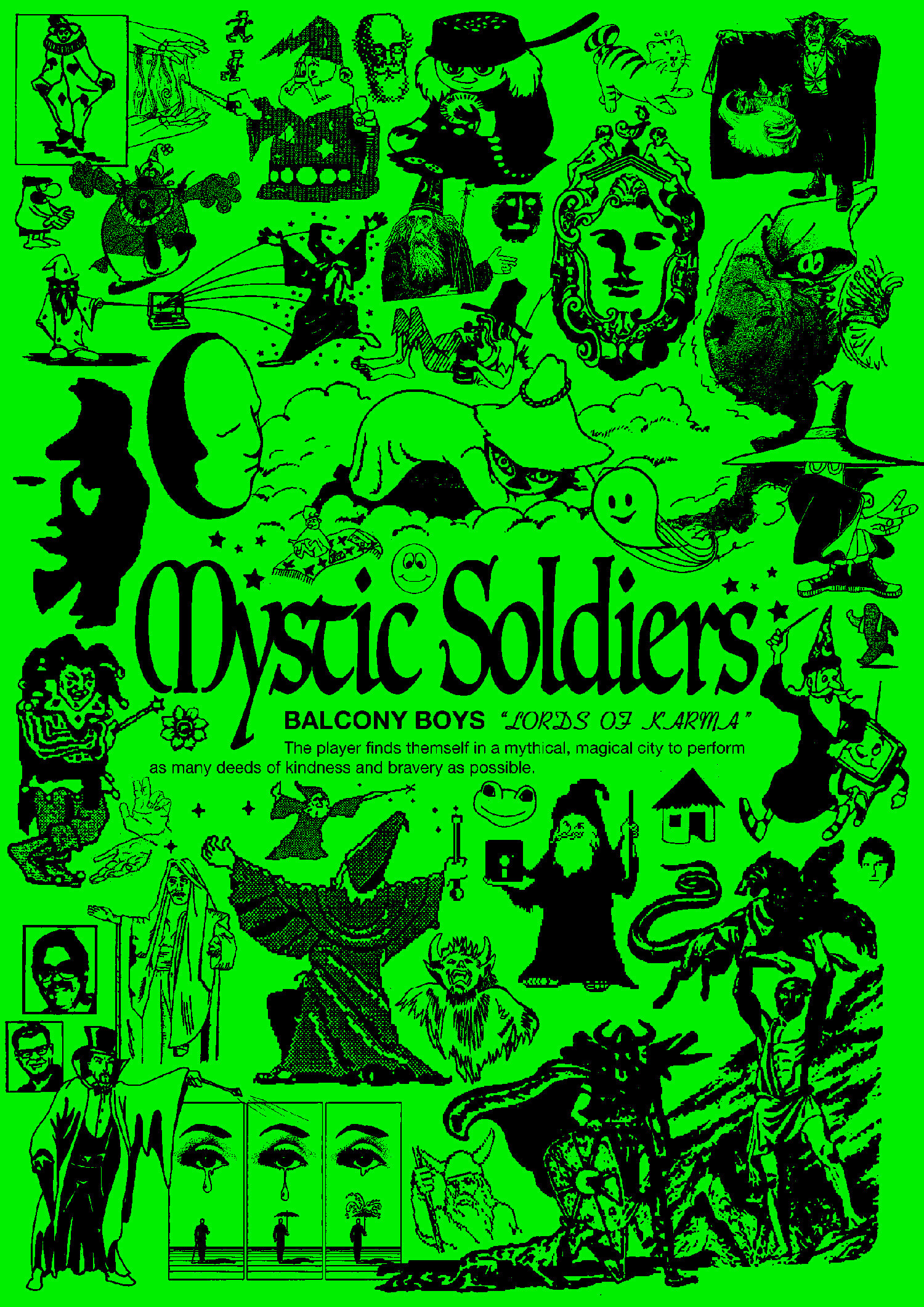 MYSTIC SOLDIERS POSTER