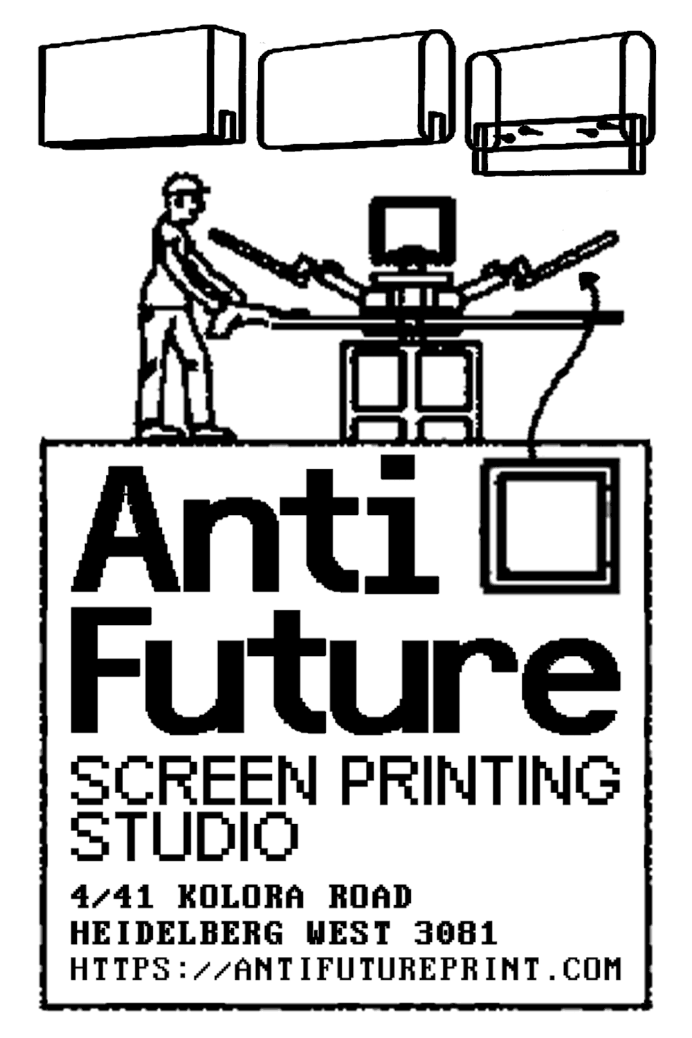 ANTI FUTURE STICKER