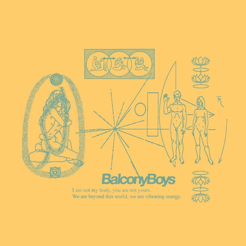  Graphic artwork for the former clothing brand Balcony Boys. 