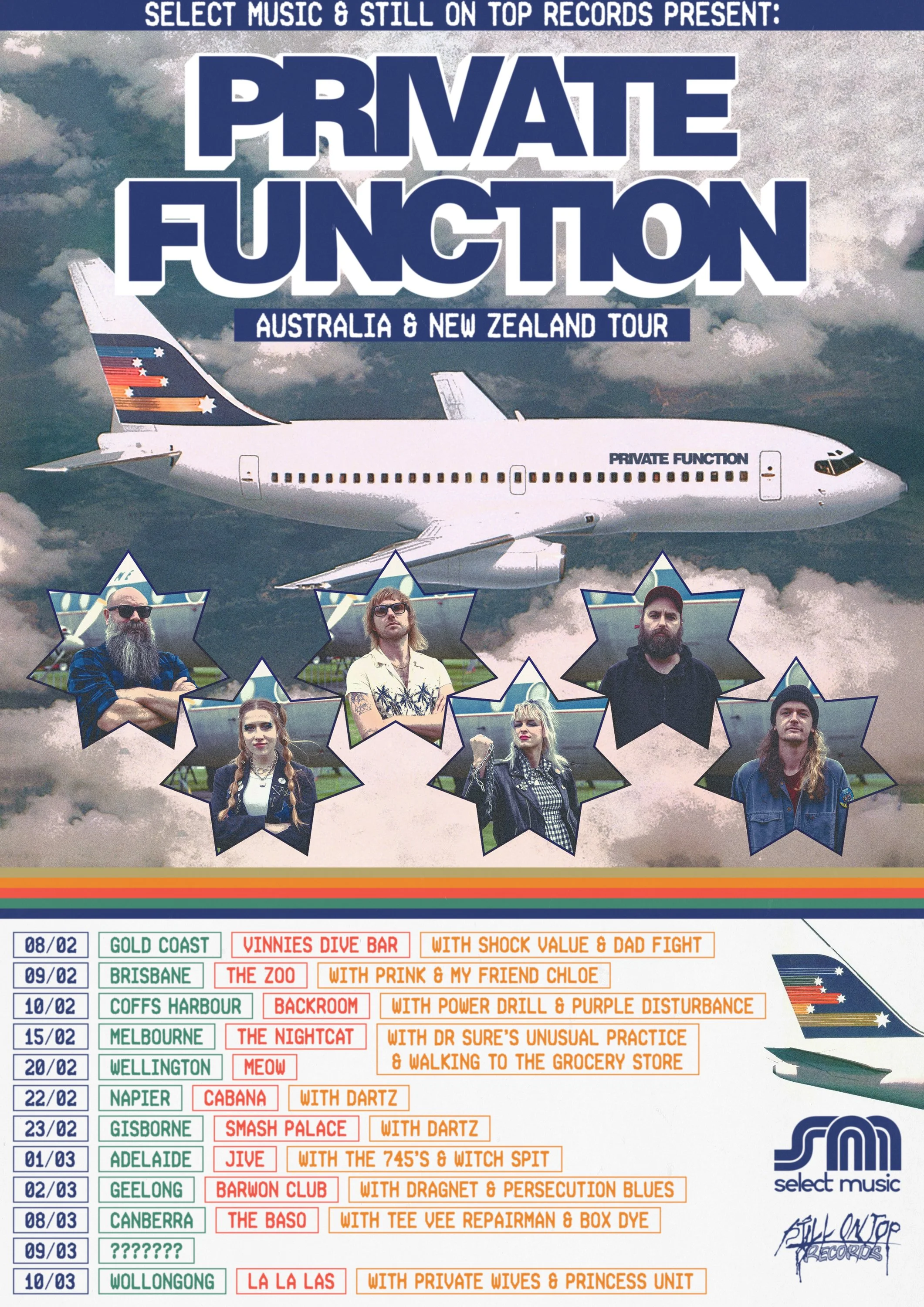 Private Function Tour Poster
