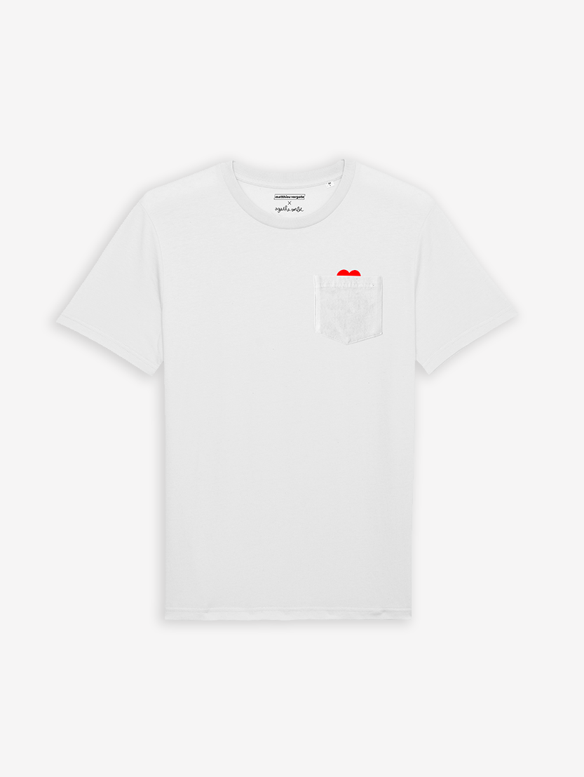 T-shirt Love You Hard X Agathe Sorlet