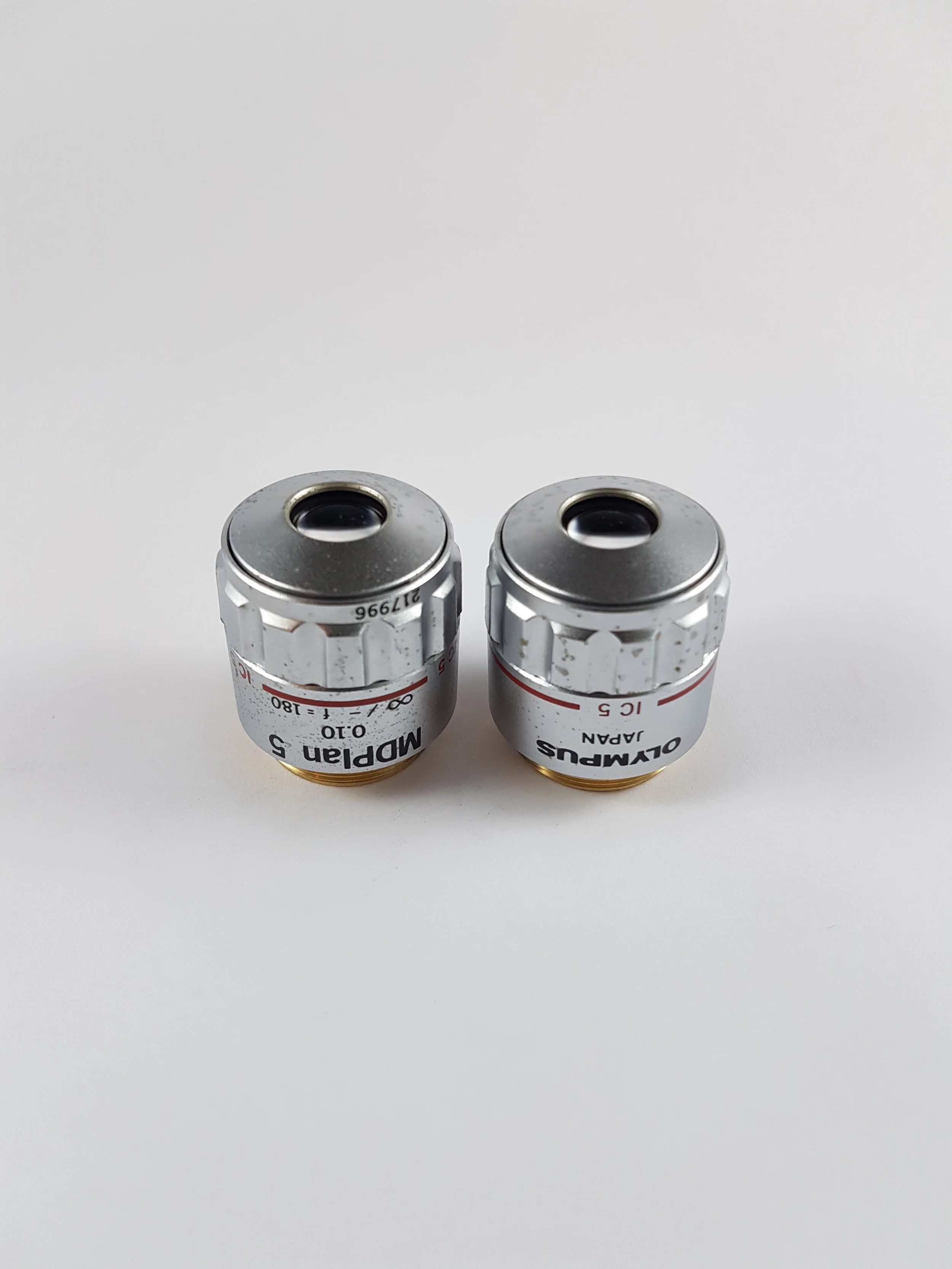 Olympus Objectives MDPlan 5x/0.10 (Set of 2)