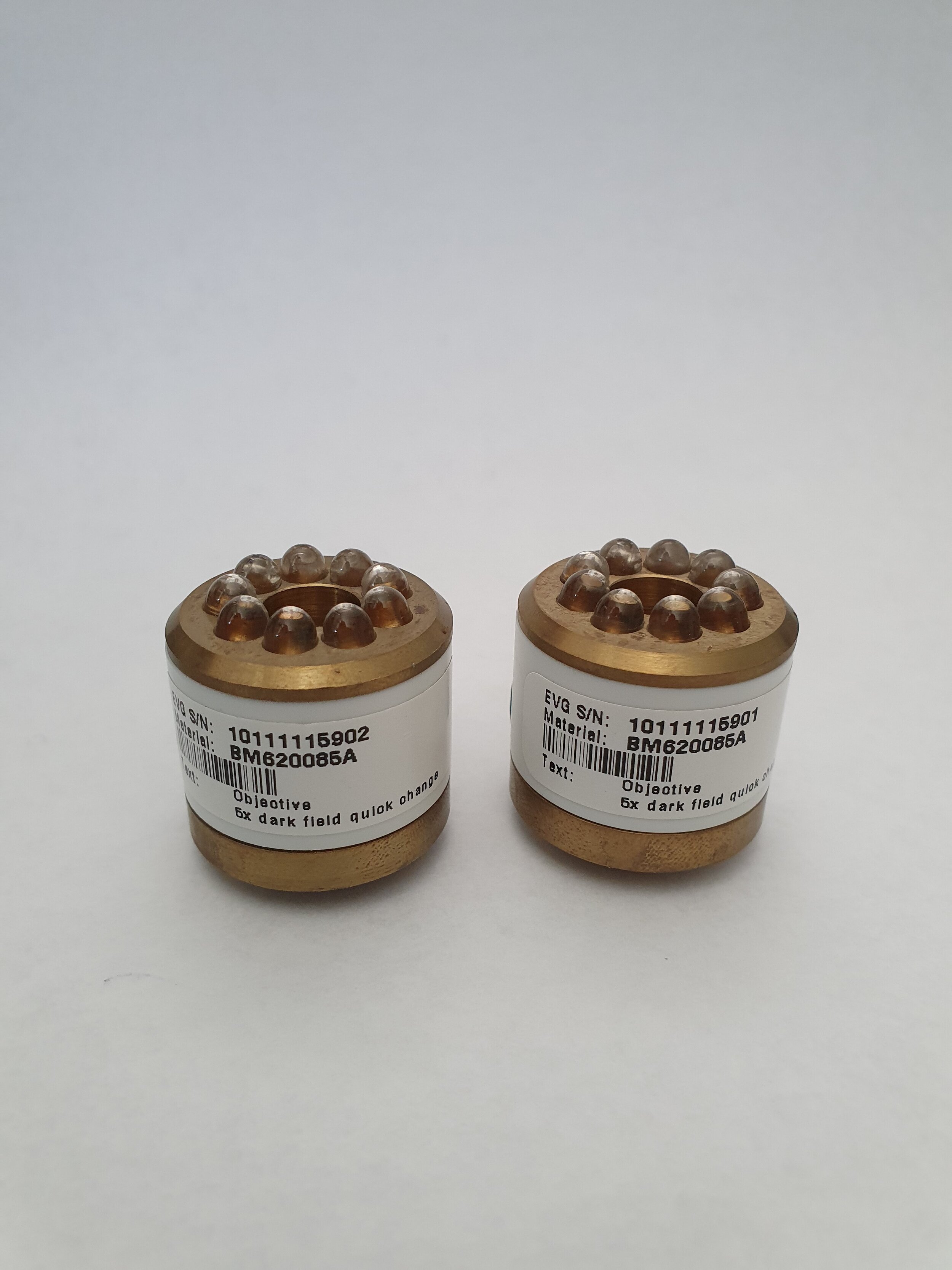 5x Darkfield Quick Change Objectives (Set of 2)