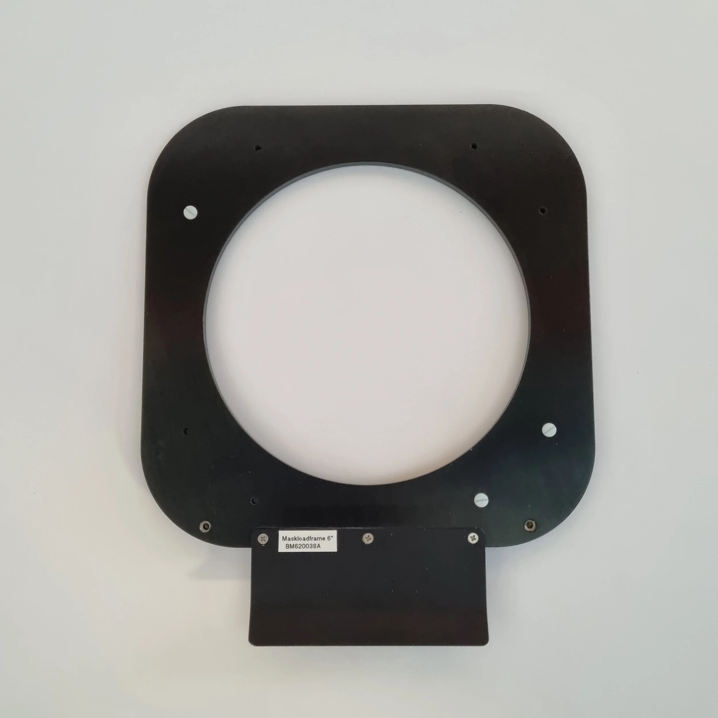 6" Mask Load Frame (Item ID: LES-1606, EVG PN: BM620038A)