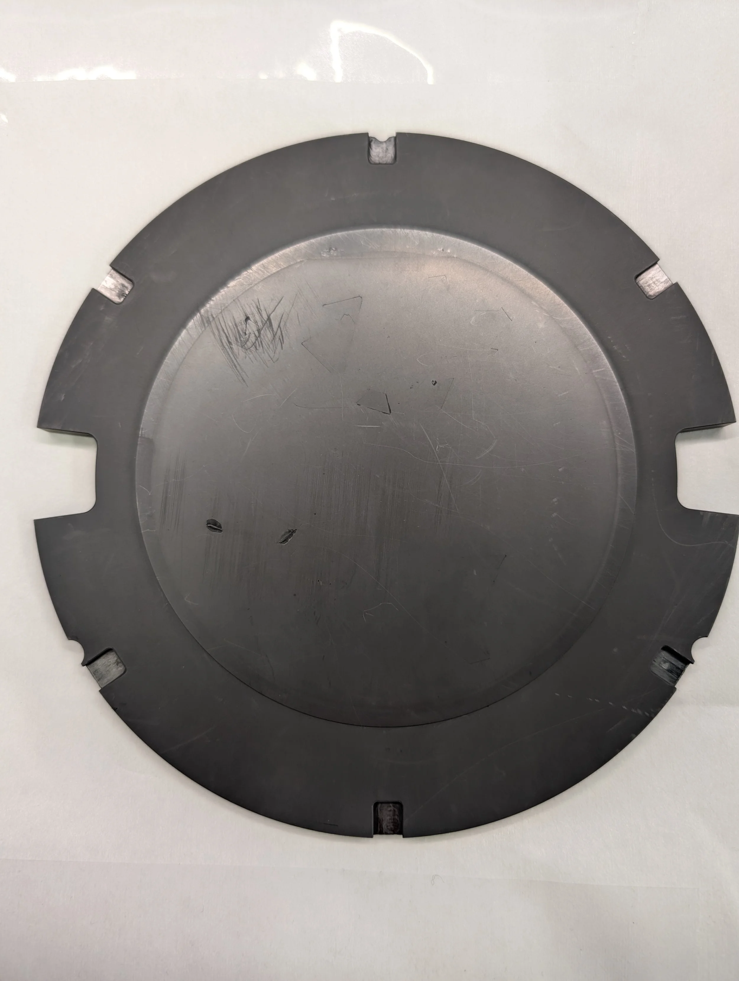 4" Graphite Pressure Insert (with out bow pin cut out) (Item ID: LES-2390)