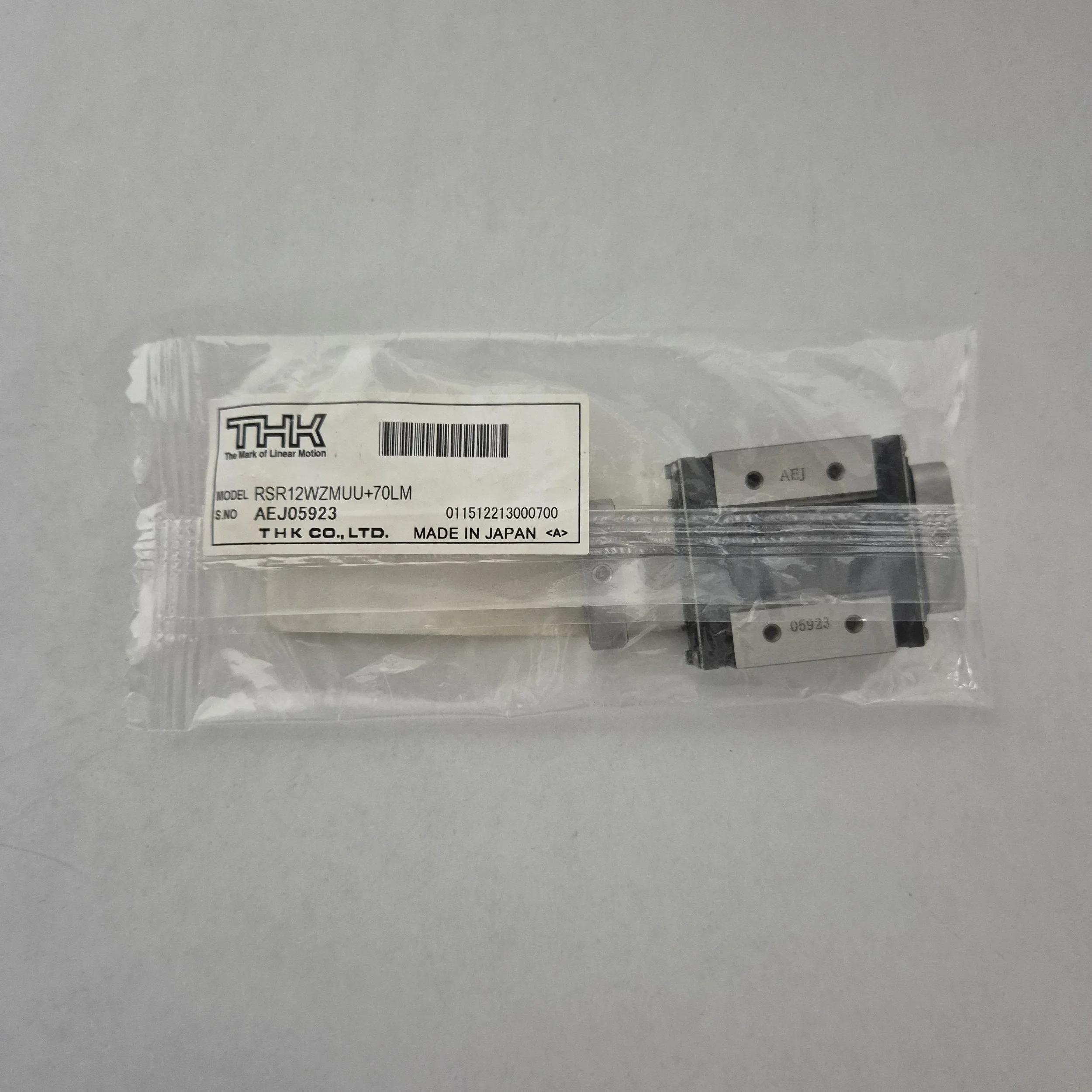 THK RSR12WZMUU+70LM Slide / Guide Carriage (Item No: LES-1674, EVG Part No: 10000184)